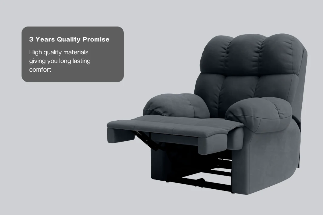 Green Soul Shangri-La Rocking, Revolving and Recline Single Seater Electric Recliner Sofa - Image 10