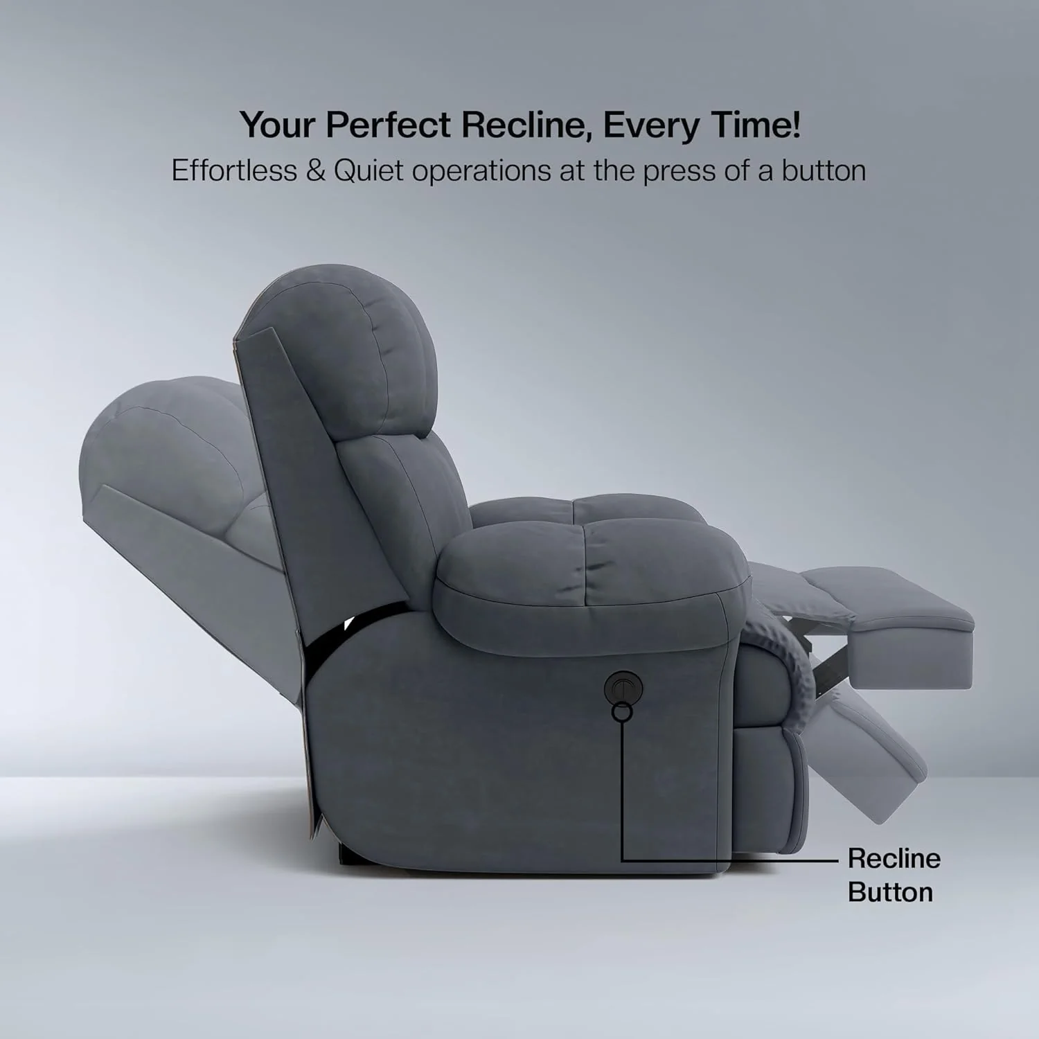 Green Soul Shangri-La Rocking, Revolving and Recline Single Seater Electric Recliner Sofa - Image 44