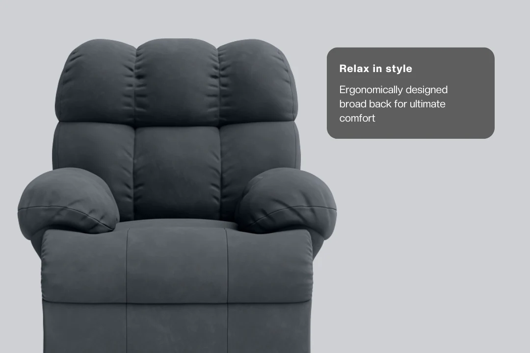 Green Soul Shangri-La Rocking, Revolving and Recline Single Seater Electric Recliner Sofa - Image 52