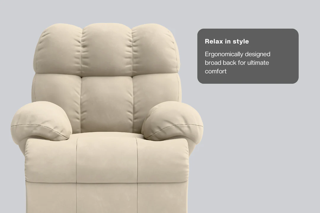 Green Soul Shangri-La Rocking, Revolving and Recline Single Seater Electric Recliner Sofa - Image 67