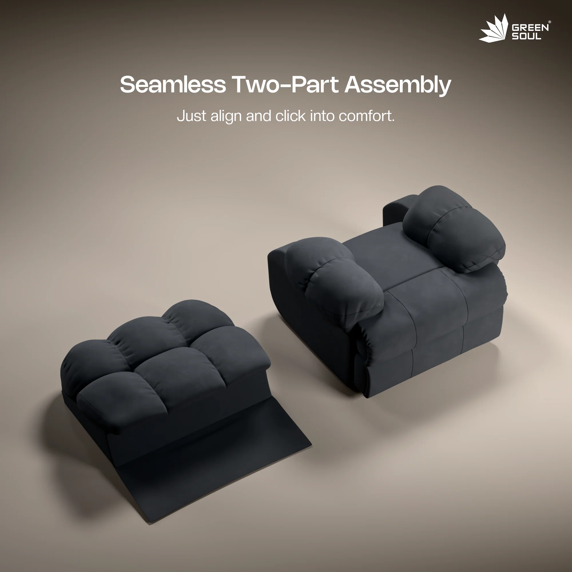 Green Soul® Shangri-La Single Seater Electric Recliner Sofa - Image 45