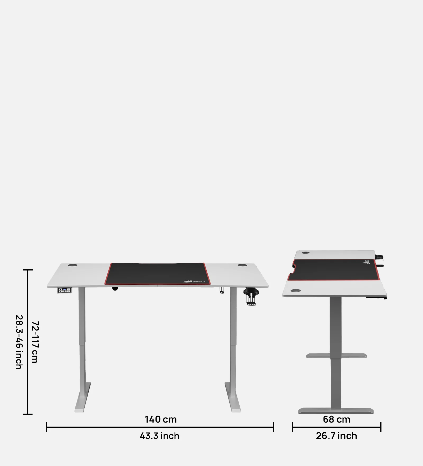 Green Soul Surface 2.0 Height Adjustable Table - Image 6