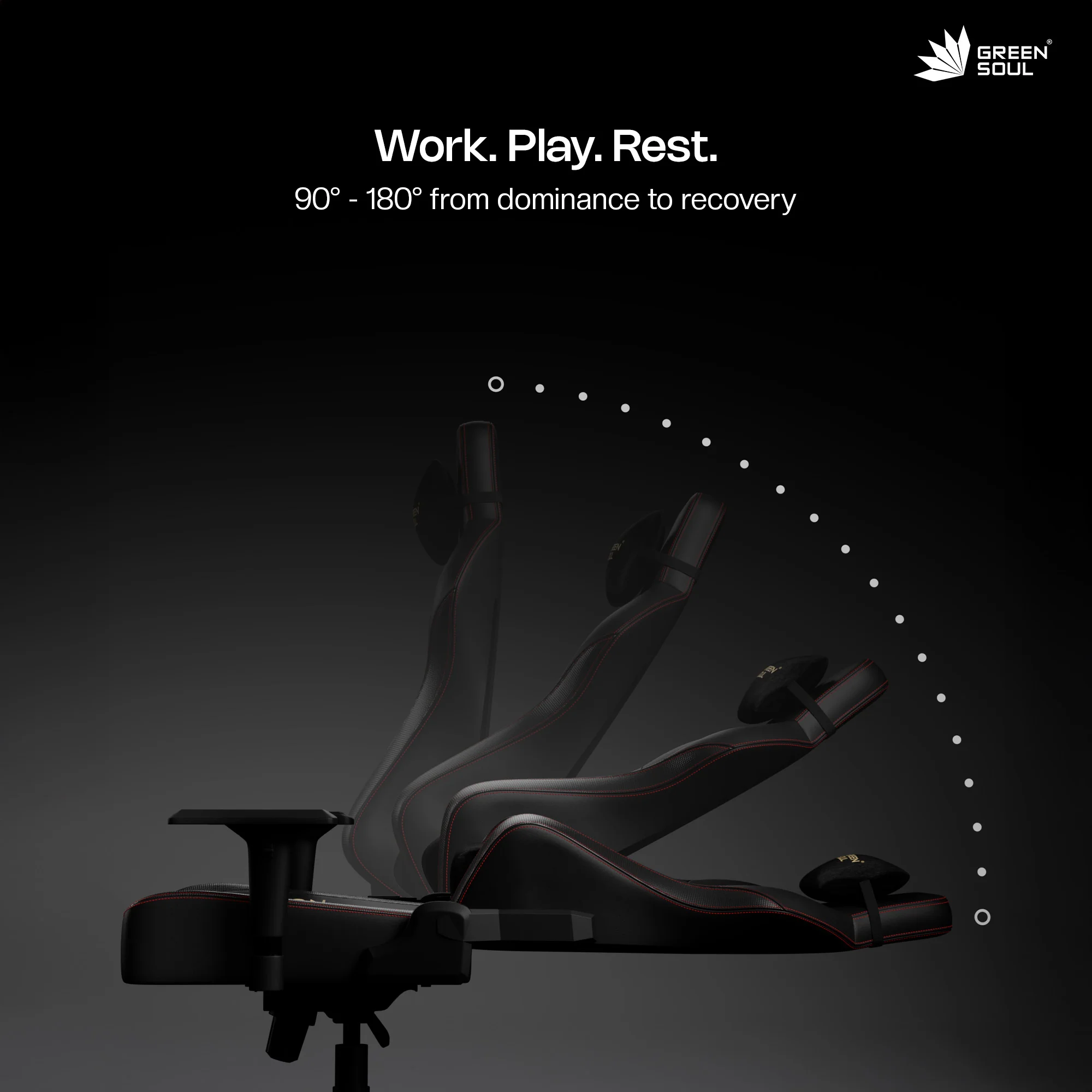 Green Soul Vision Gaming Chair - Image 39