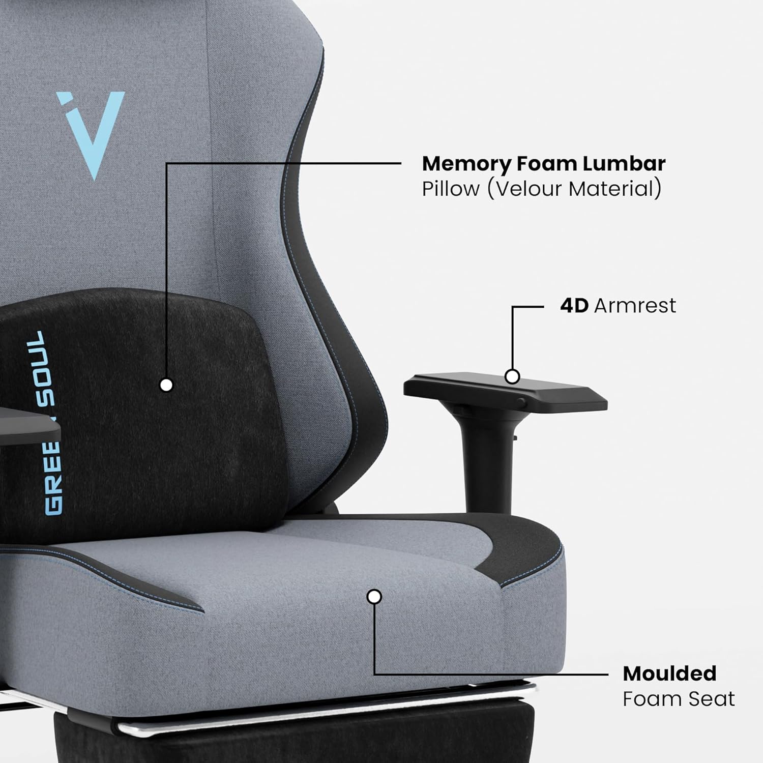 Green Soul Vision Pro Gaming Chair - Image 17
