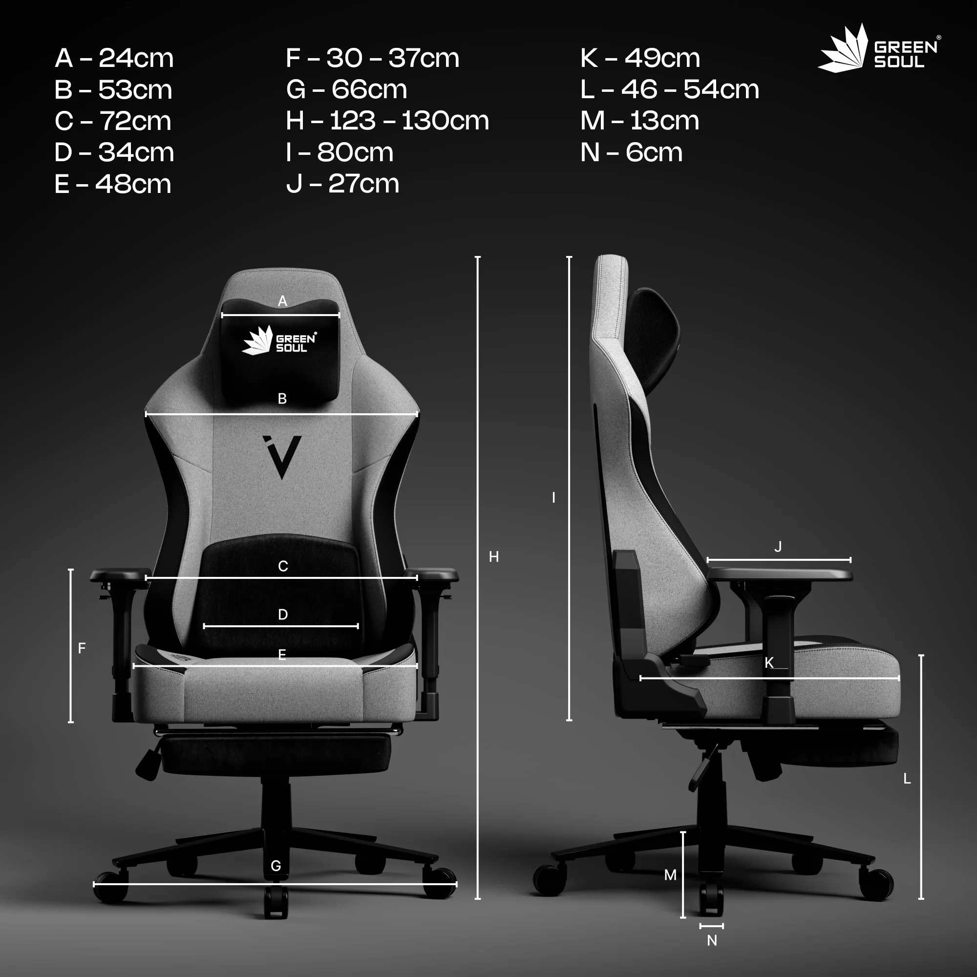 Green Soul Vision Pro V2 Gaming Chair - Image 32