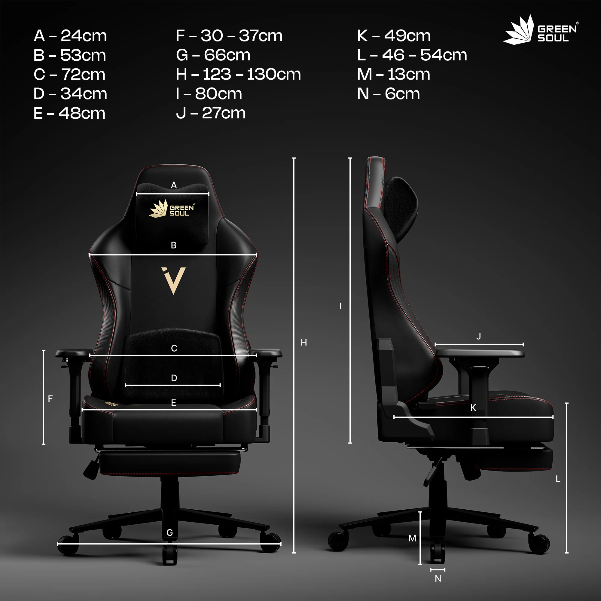Green Soul Vision Pro V2 Gaming Chair - Image 33