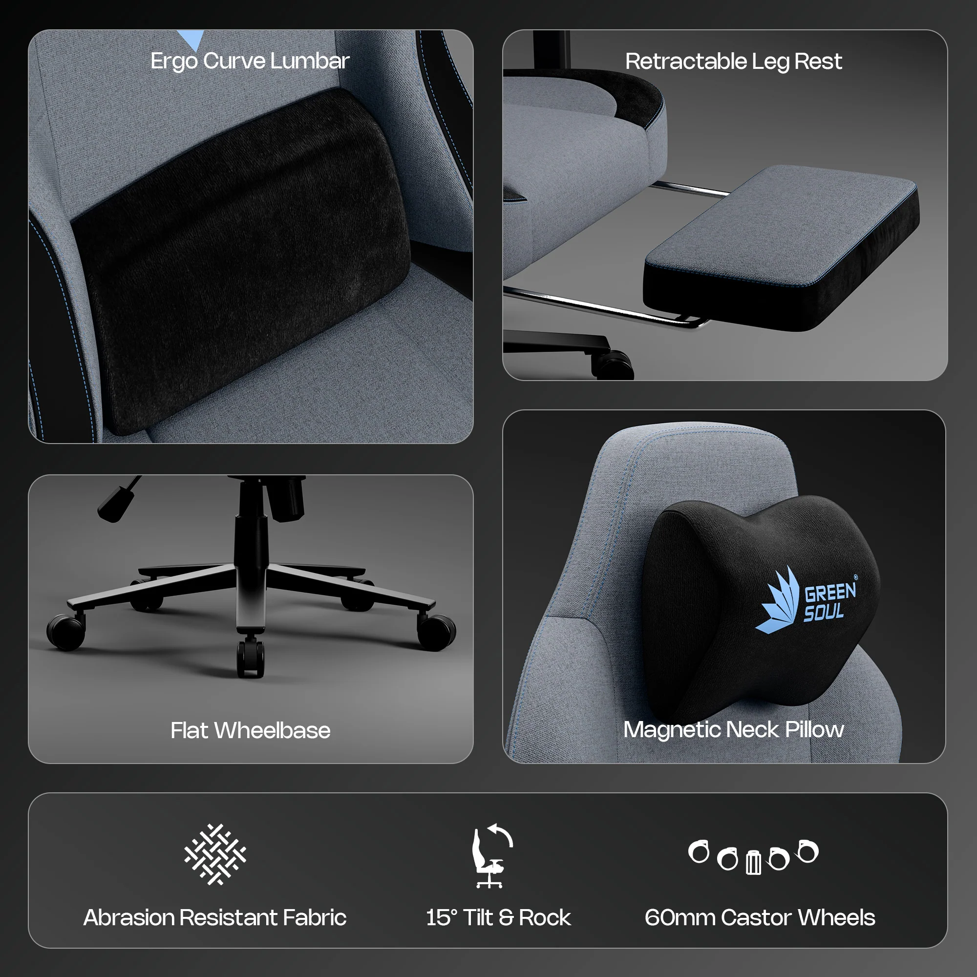 Green Soul Vision Pro V2 Gaming Chair - Image 46