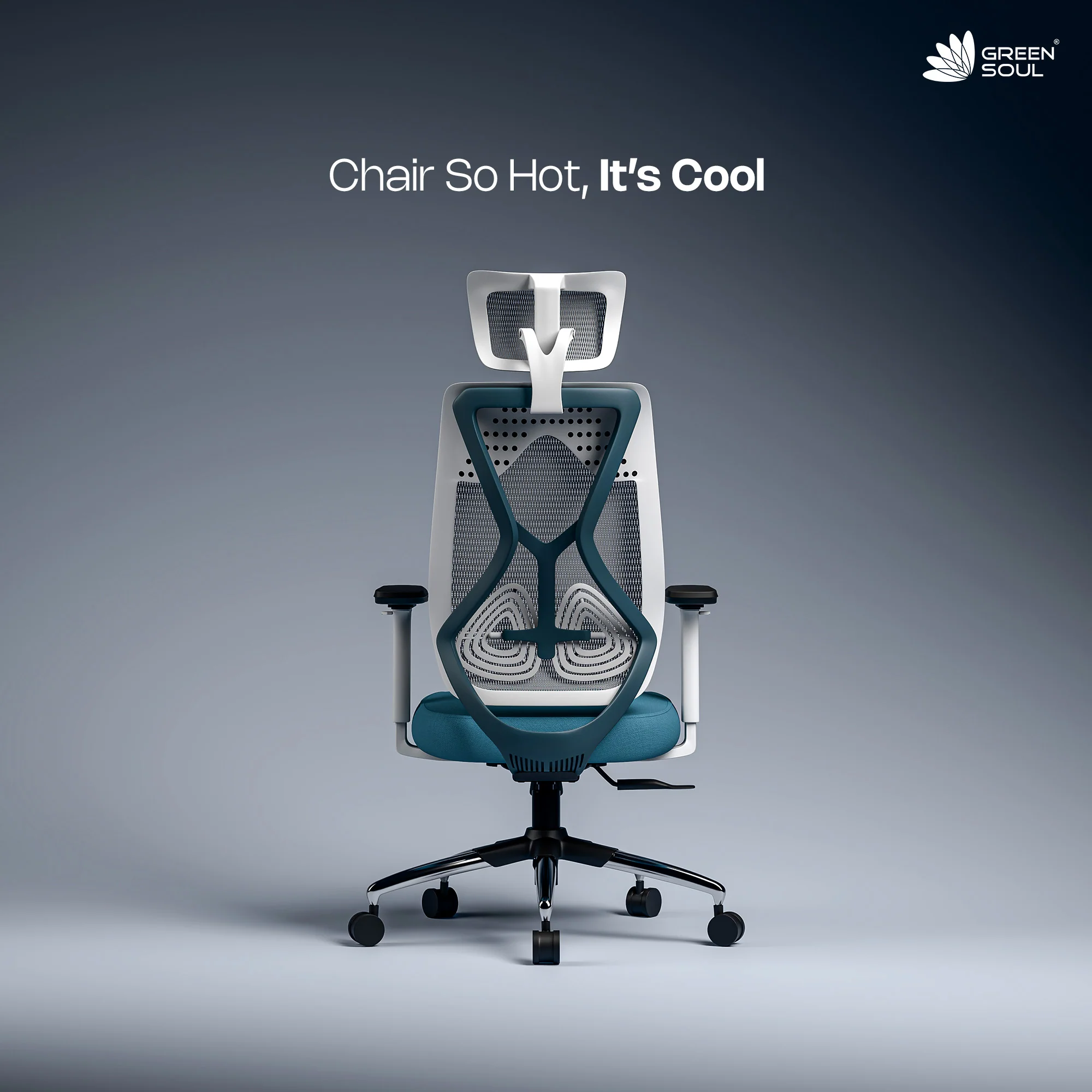 Green Soul Zodiac Pro Series High Back Mesh Office Chair - Image 112
