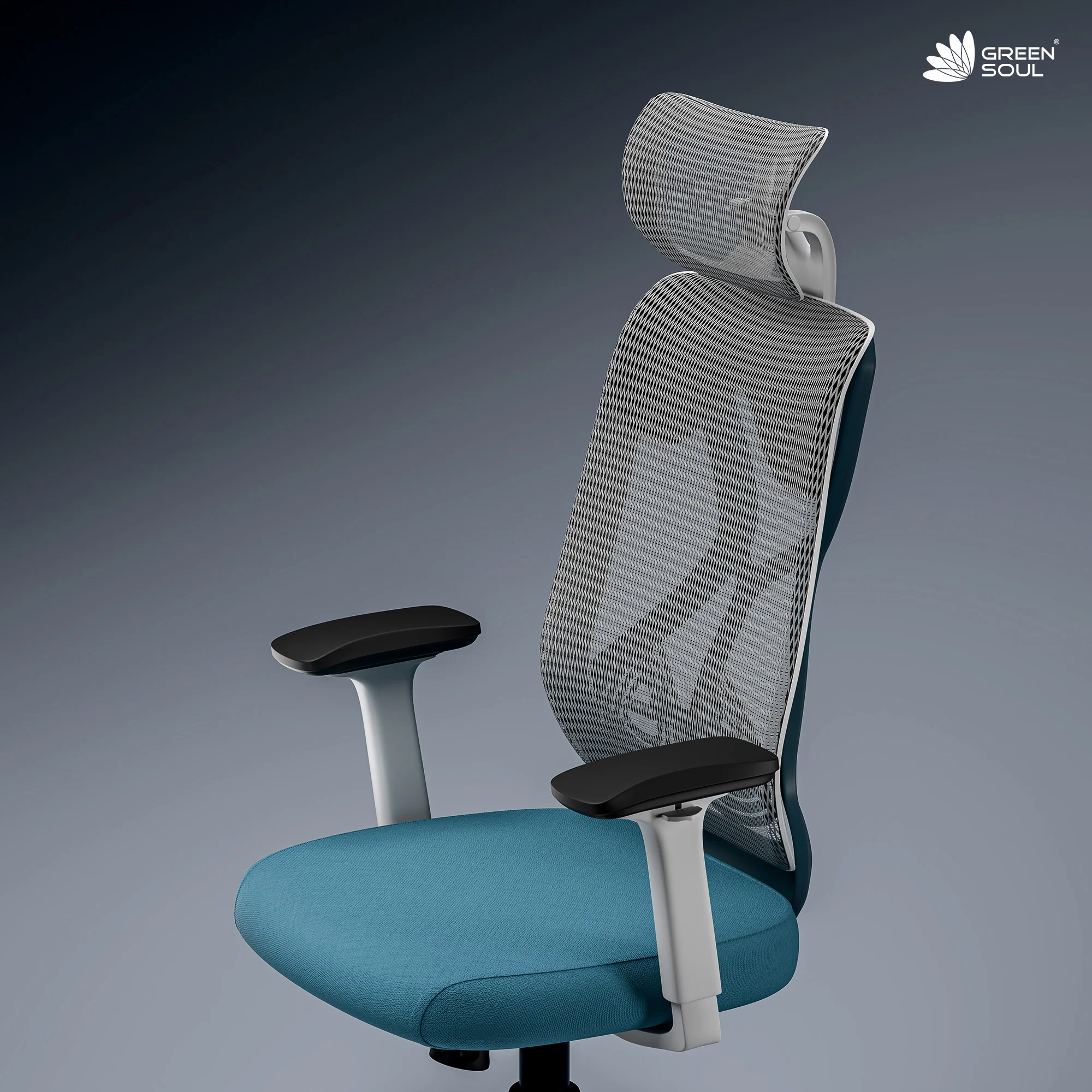 Green Soul Zodiac Pro Series High Back Mesh Office Chair - Image 114