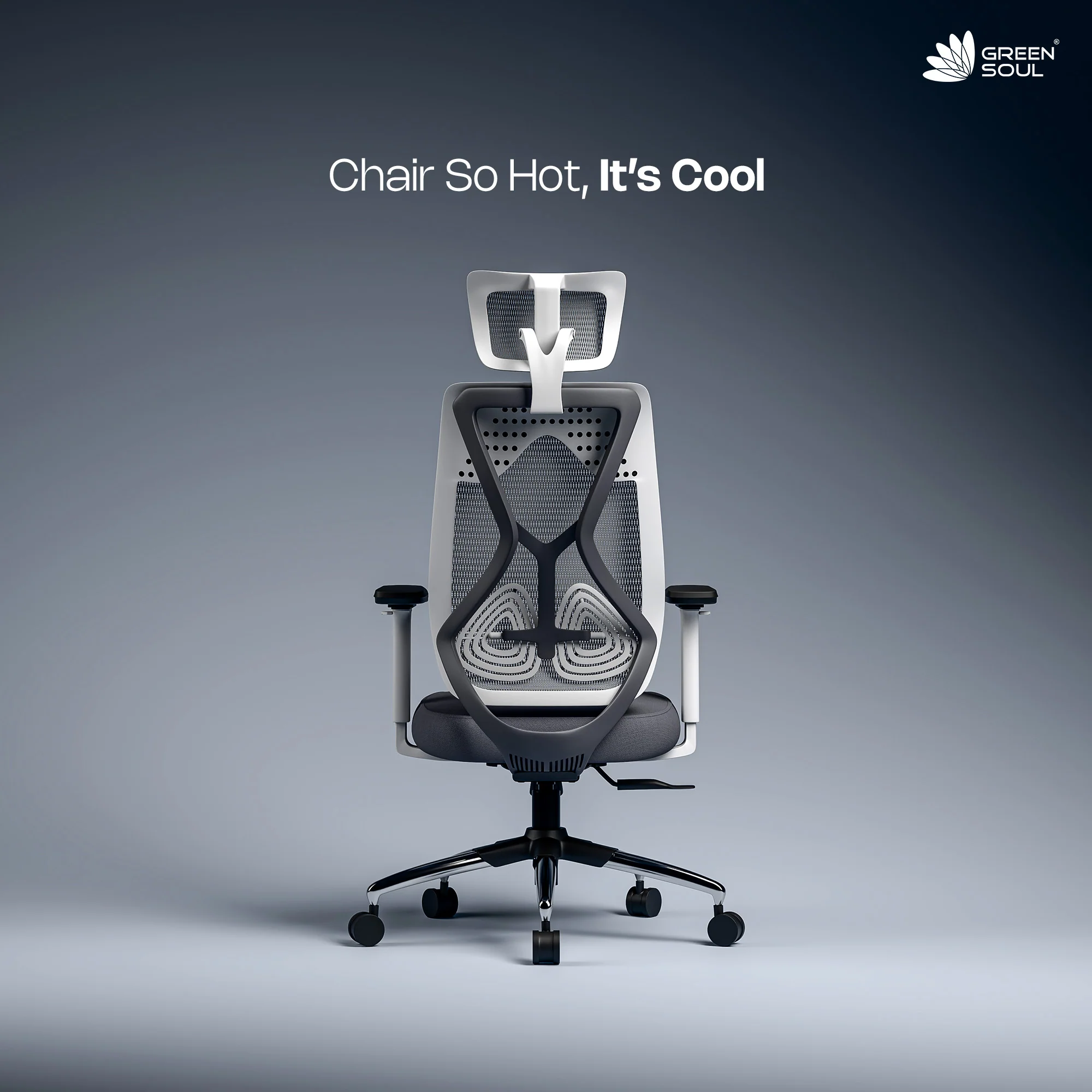 Green Soul Zodiac Pro Series High Back Mesh Office Chair - Image 120