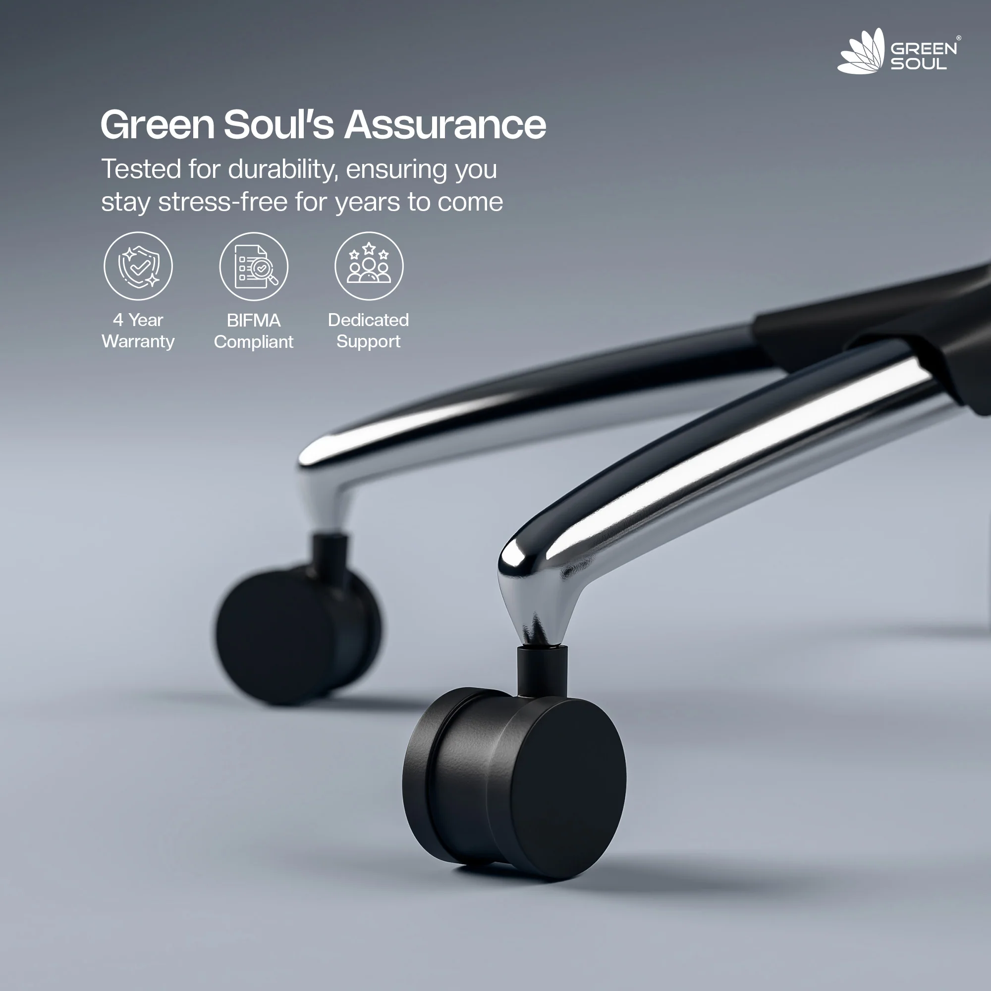 Green Soul Zodiac Pro Series High Back Mesh Office Chair - Image 132