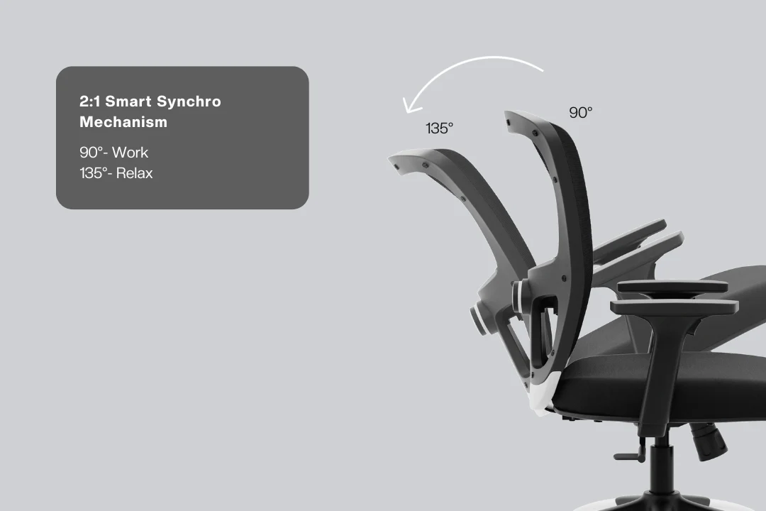 Green Soul Jupiter Superb Mid Back Mesh Office Chair - Image 6