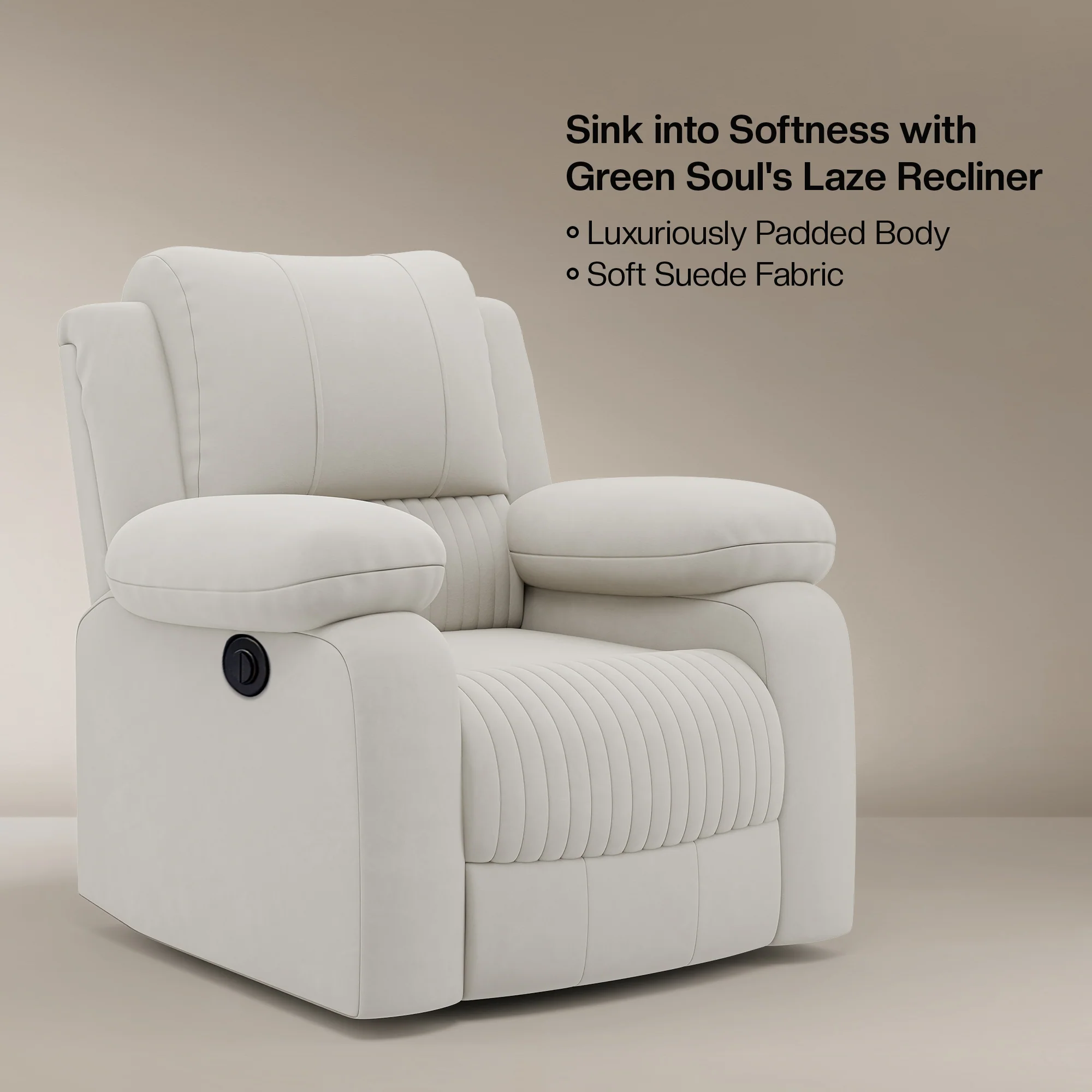 Green Soul Laze (R1) Single Seater Electric Recliner Sofa - Image 26