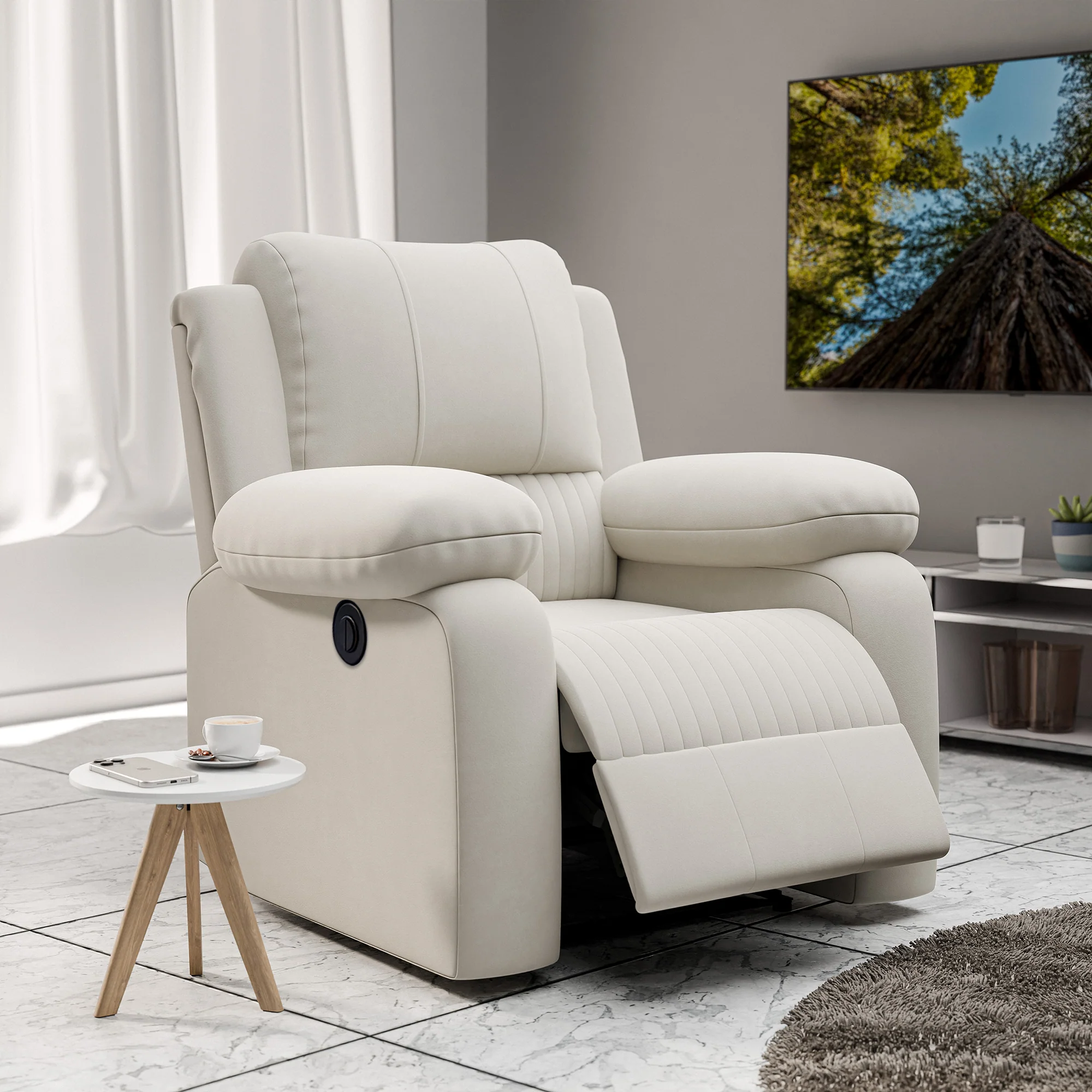 Green Soul Laze (R1) Single Seater Electric Recliner Sofa - Image 27