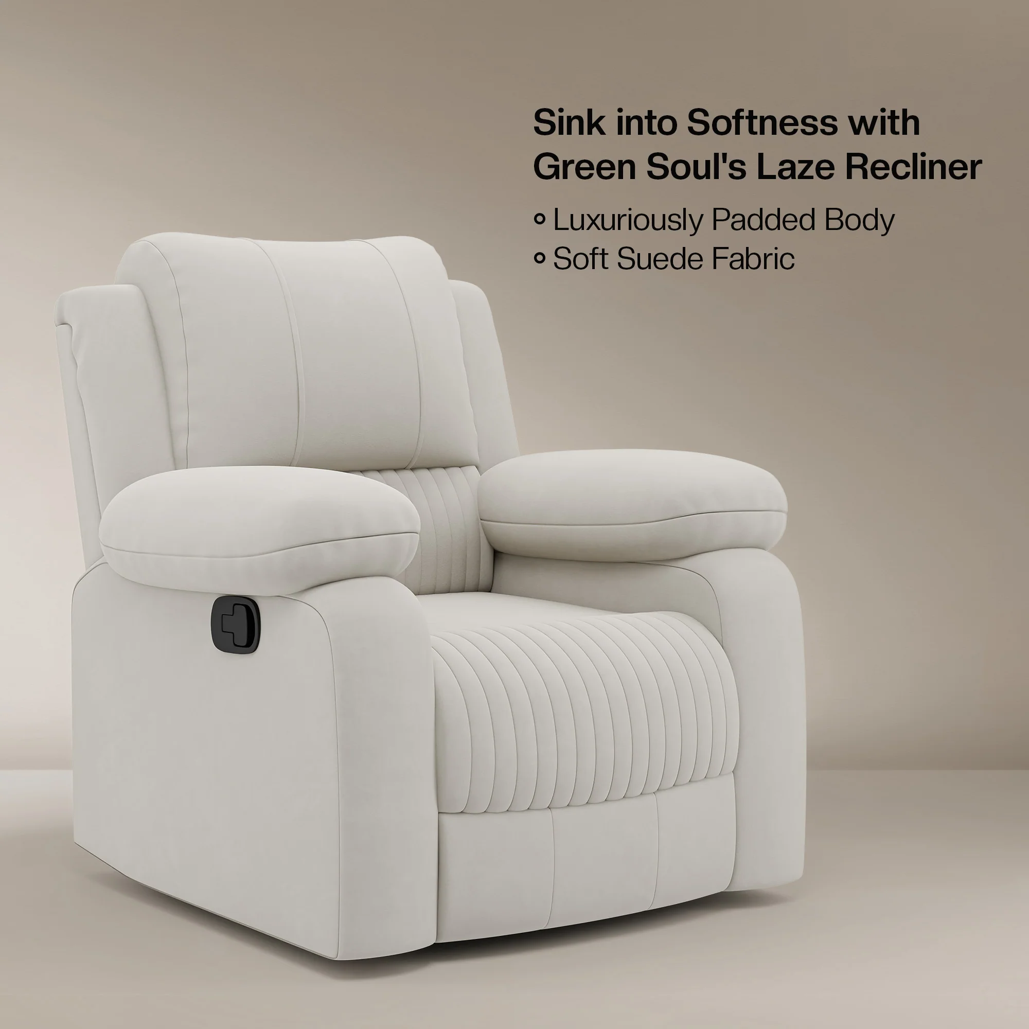 Green soul Laze (R3) Single Seater Electric Recliner Sofa - Image 11