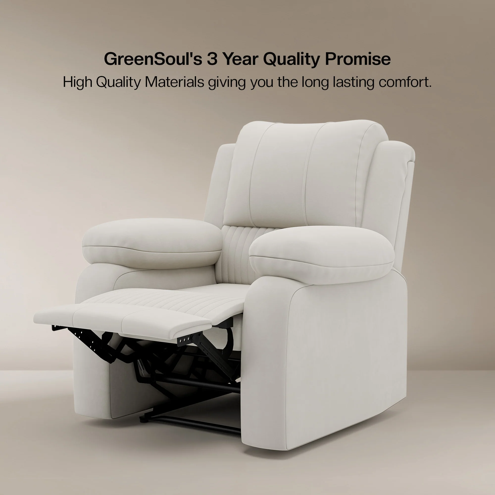 Green soul Laze (R3) Single Seater Electric Recliner Sofa - Image 13