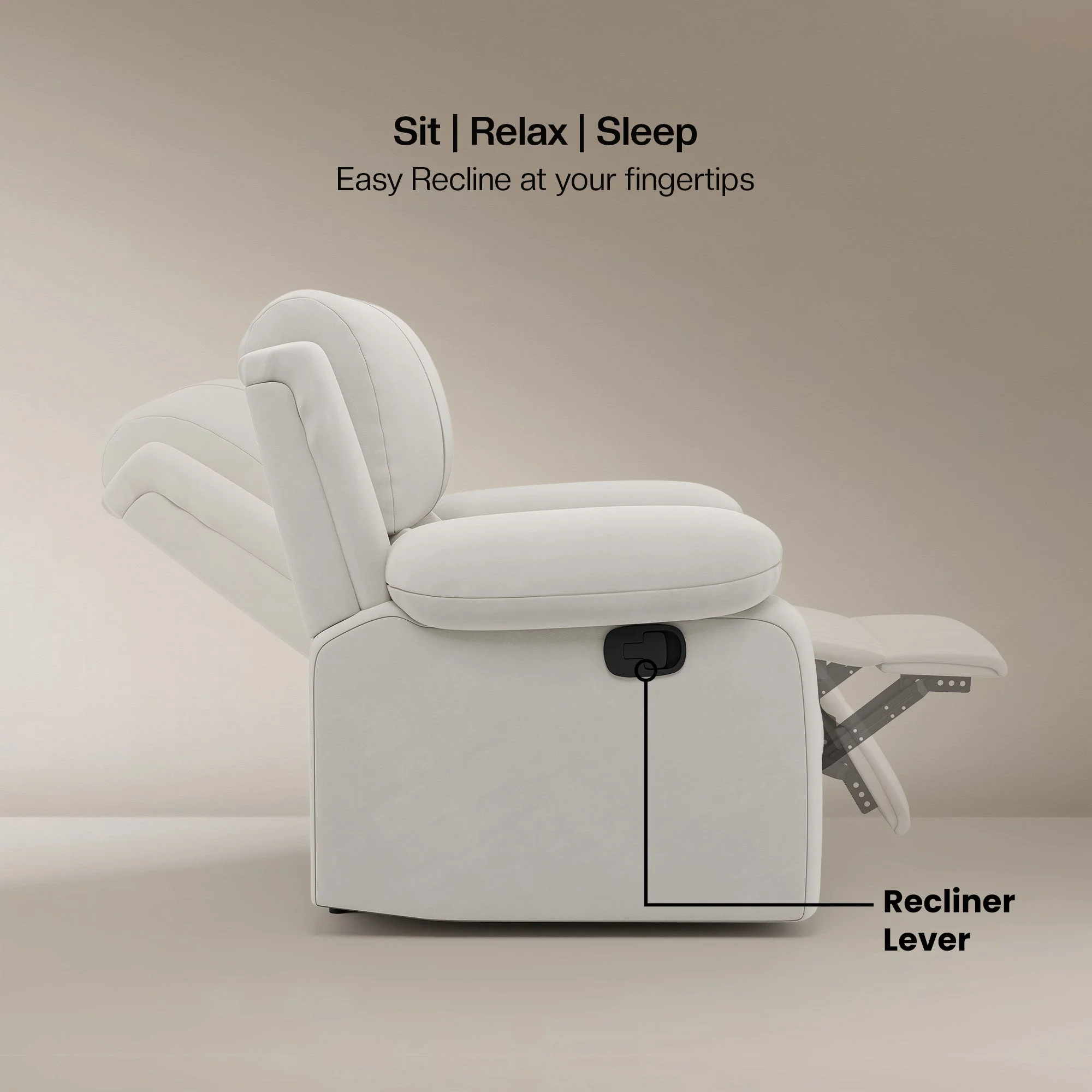 Green soul Laze (R3) Single Seater Electric Recliner Sofa - Image 42