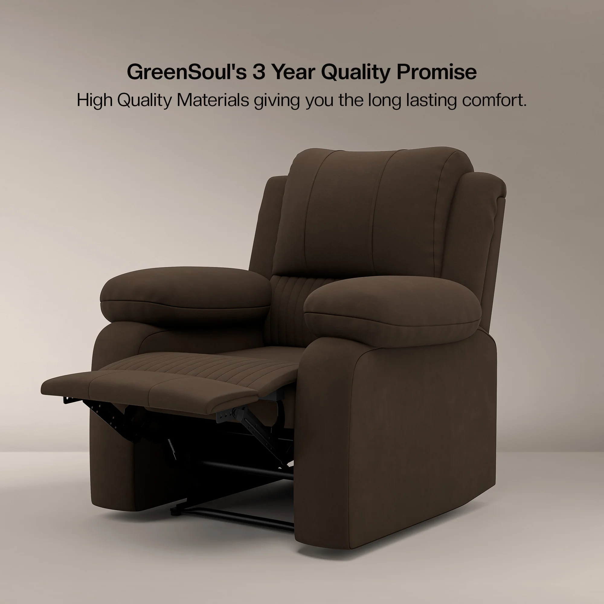 Green soul Laze (R3) Single Seater Electric Recliner Sofa - Image 7