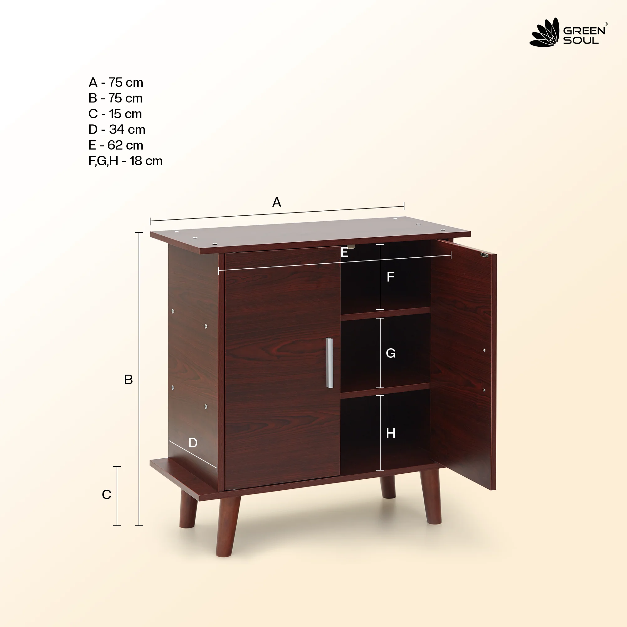 Marina Go 2-door Shoe Cabinet - Image 12