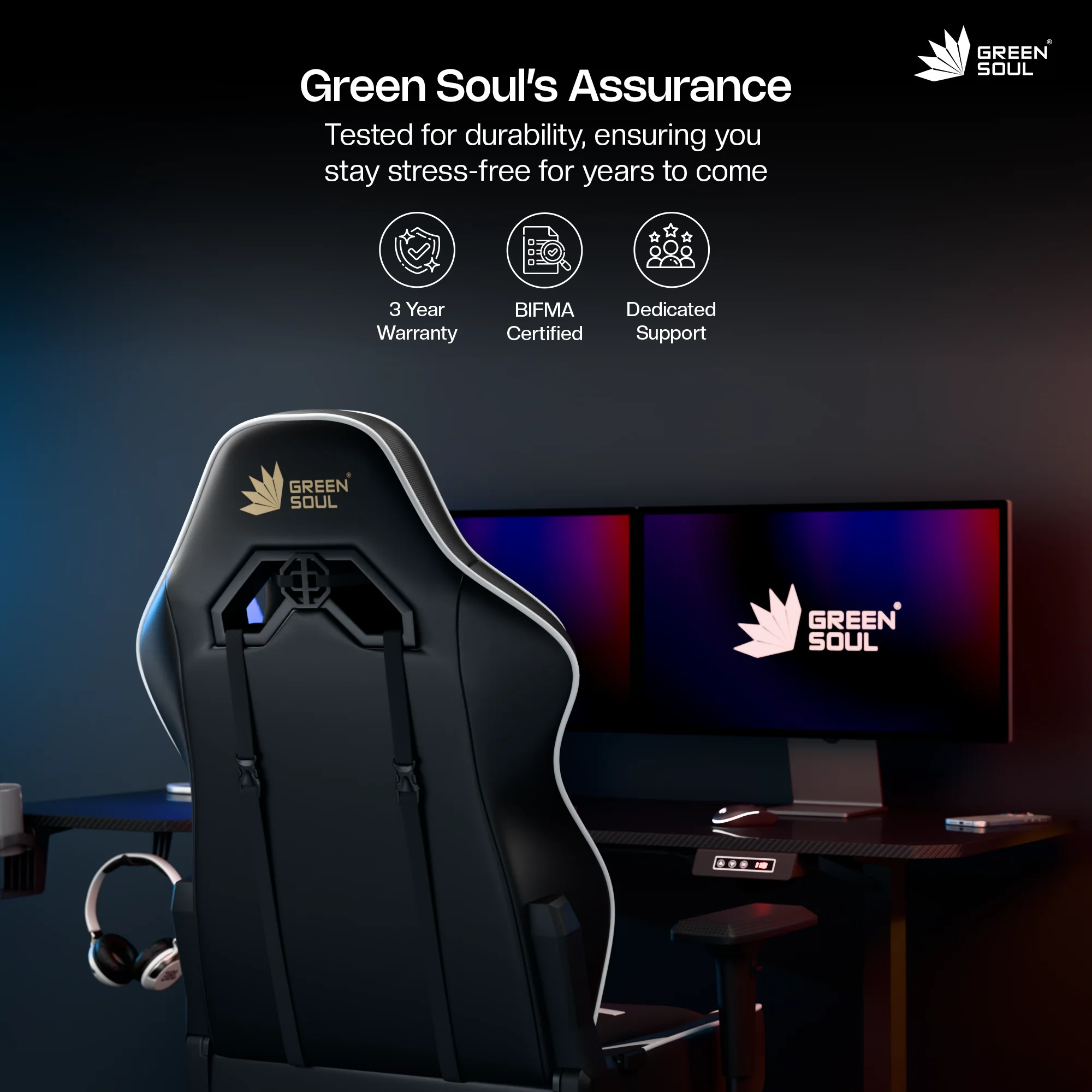 Green Soul Monster Ultimate (S) Gaming Chair - Image 19