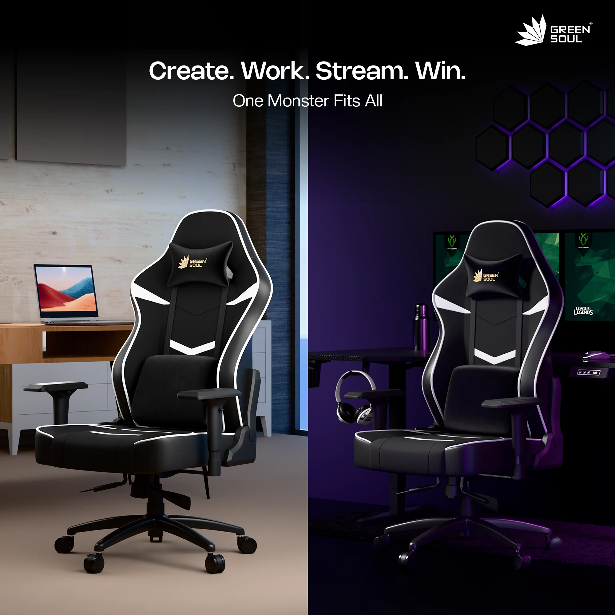 Green Soul Monster Ultimate (S) Gaming Chair - Image 21