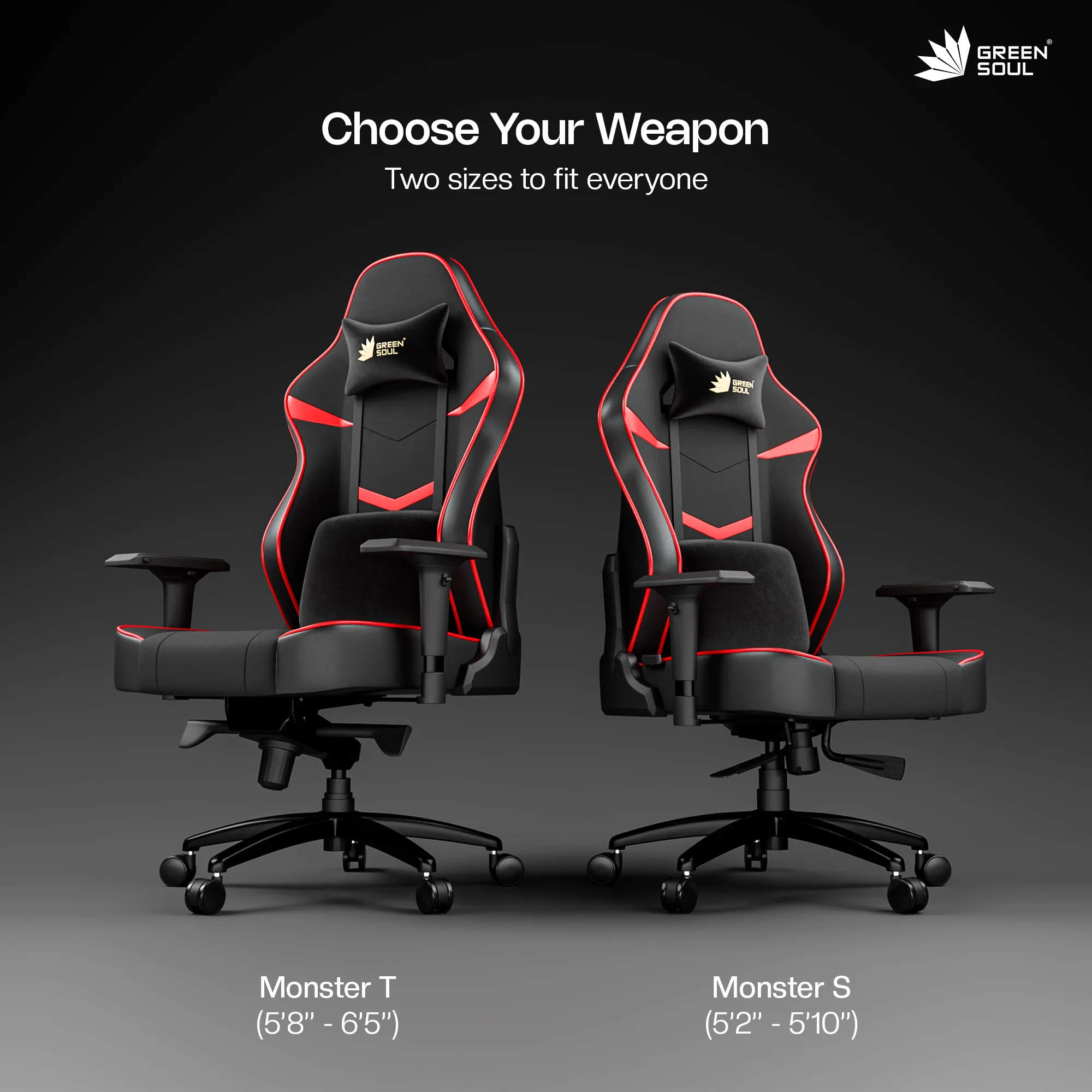 Green Soul Monster Ultimate (S) Gaming Chair - Image 30