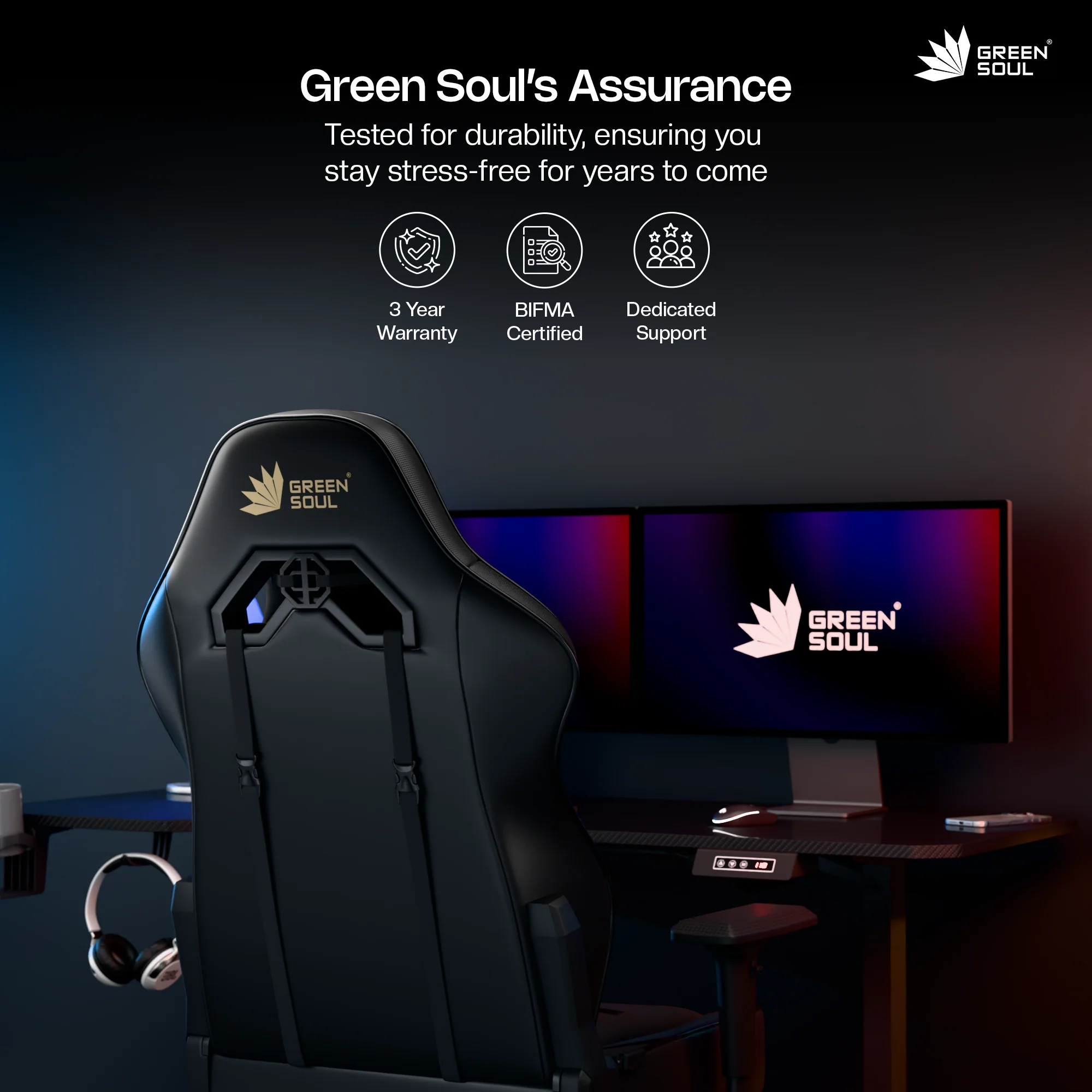 Green Soul Monster Ultimate (S) Gaming Chair - Image 33