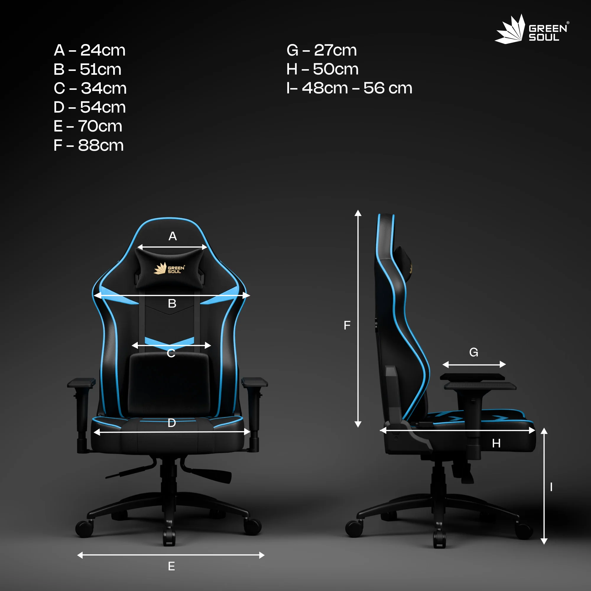 Green Soul Monster Ultimate (S) Gaming Chair - Image 57