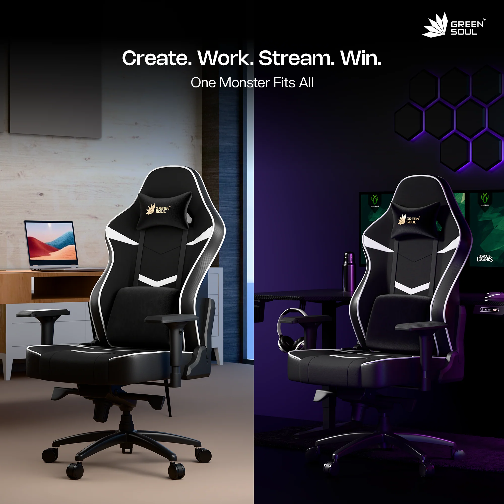 Green Soul Monster Ultimate (T) Gaming Chair - Image 29