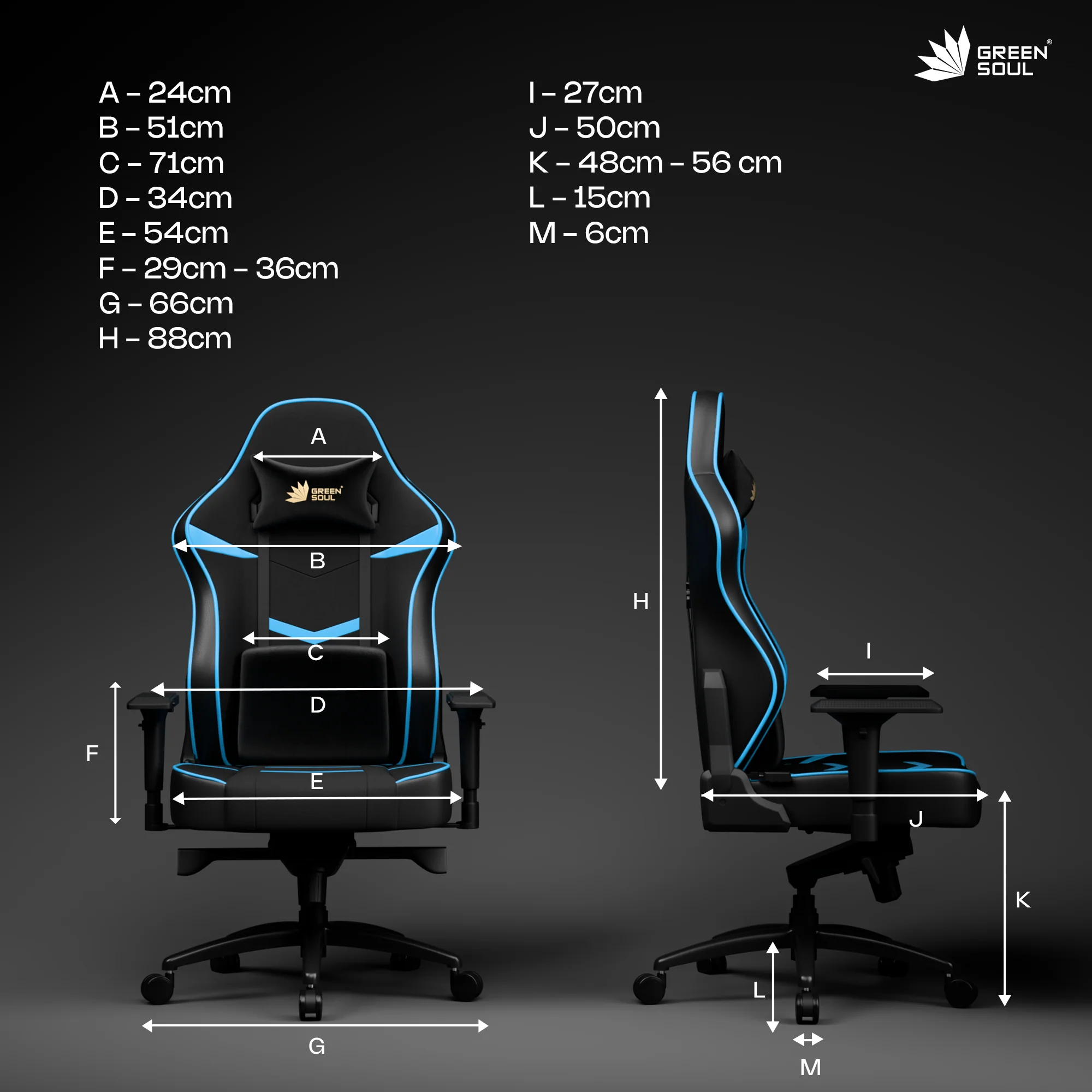 Green Soul Monster Ultimate (T) Gaming Chair - Image 69