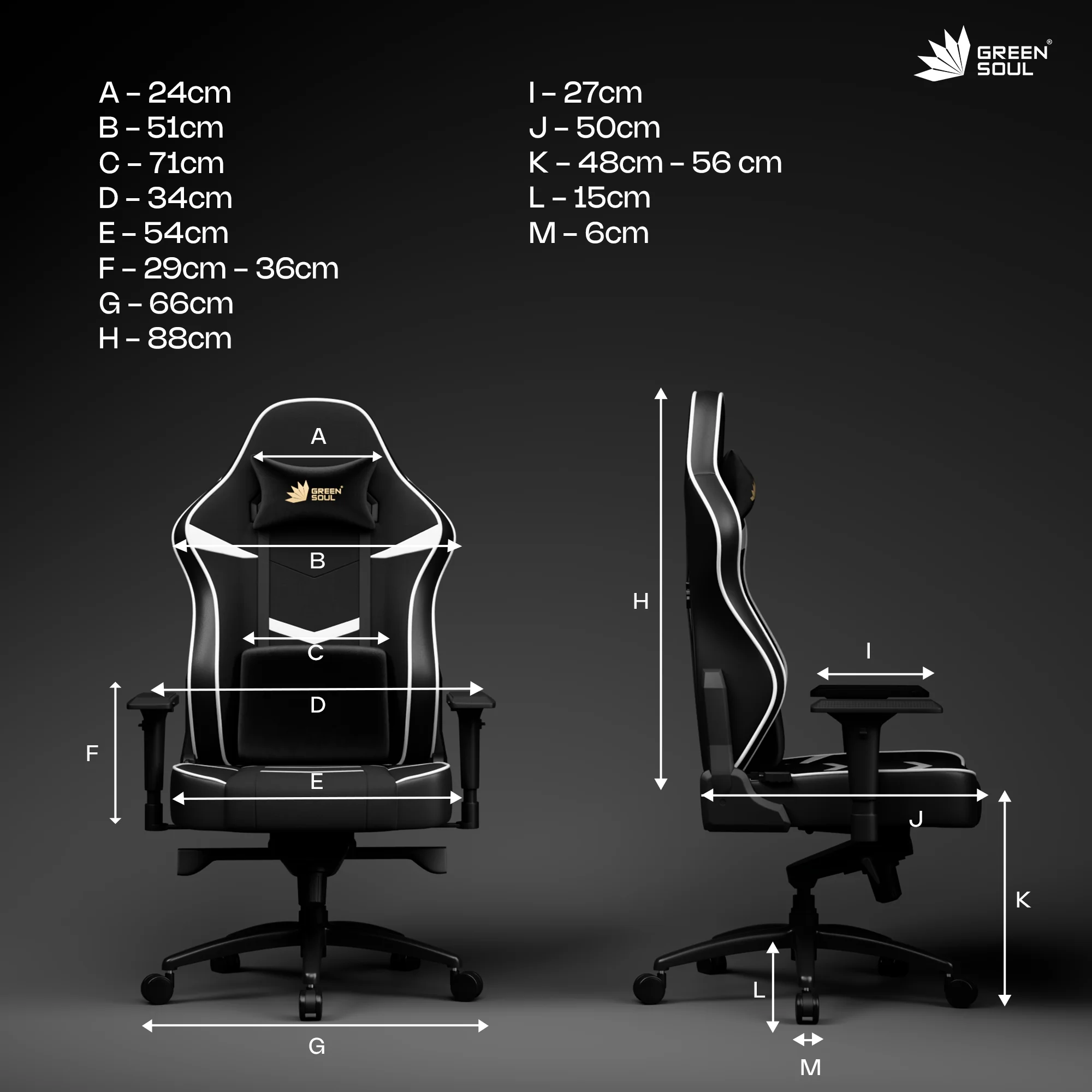Green Soul Monster Ultimate (T) Gaming Chair - Image 70