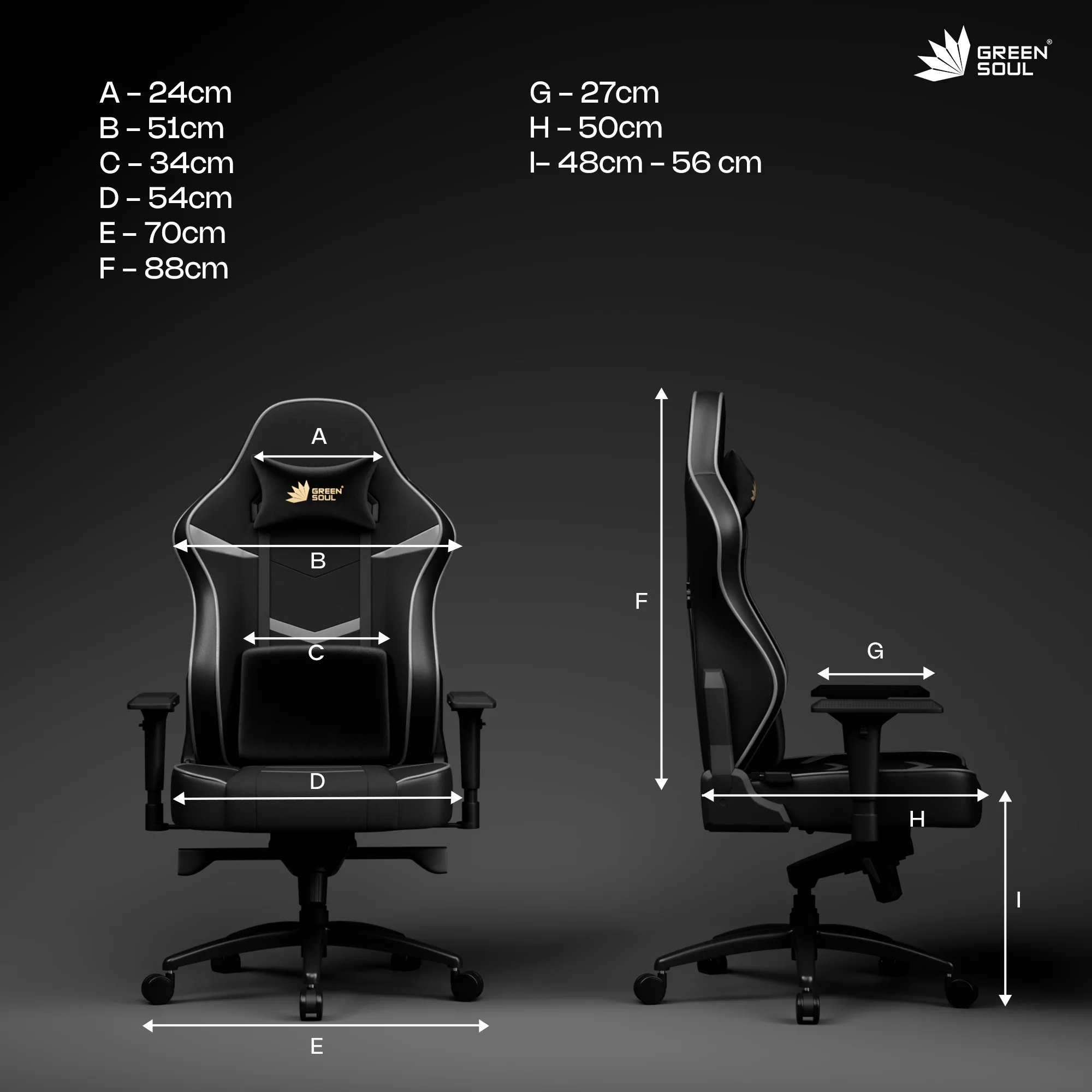 Green Soul Monster Ultimate (T) Gaming Chair - Image 73
