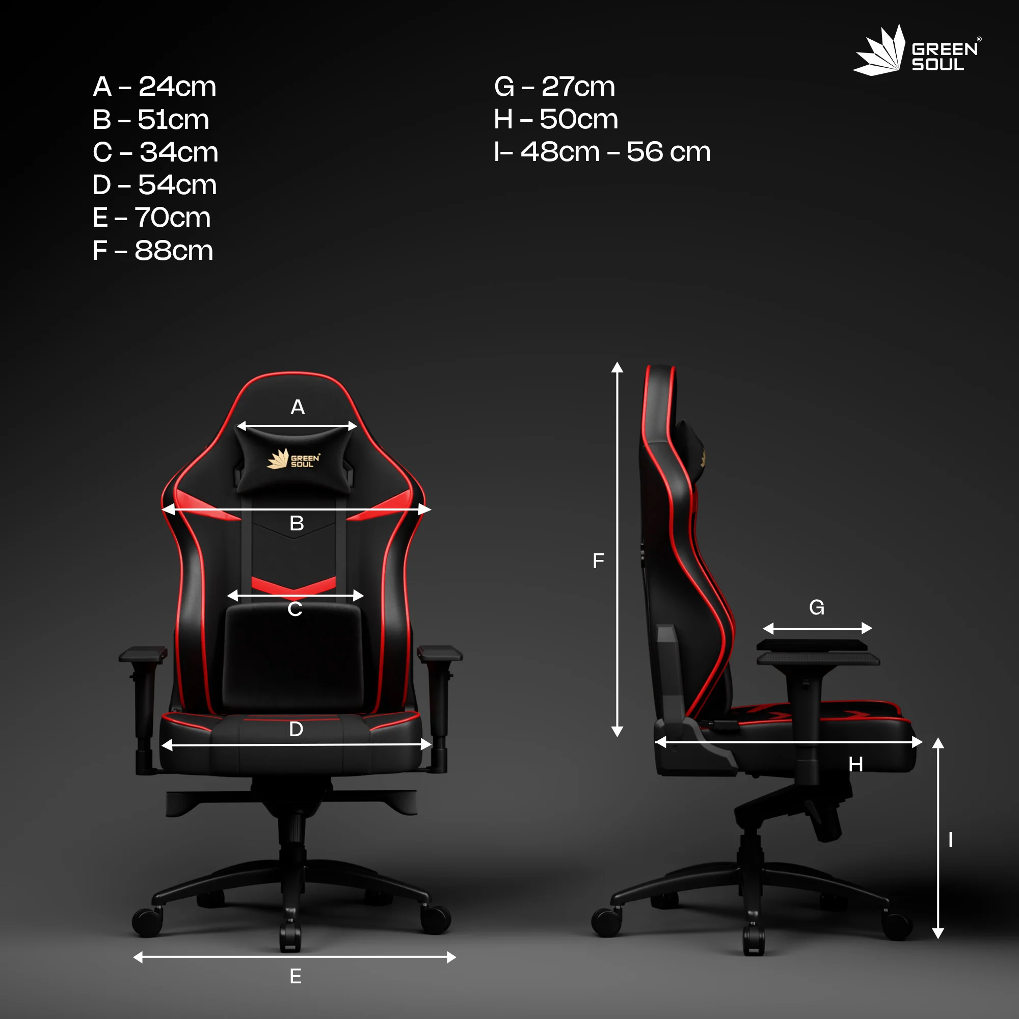 Green Soul Monster Ultimate (T) Gaming Chair - Image 76