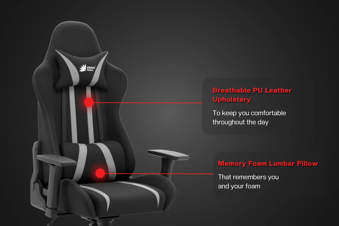 Green Soul Renewed Beast Gaming Chair - Image 25