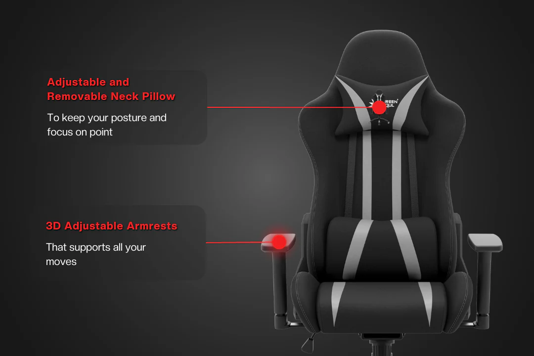 Green Soul Renewed Beast Gaming Chair - Image 28