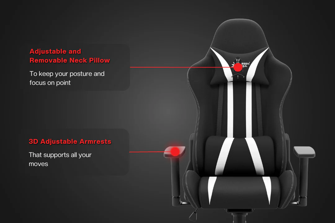 Green Soul Renewed Beast Gaming Chair - Image 32