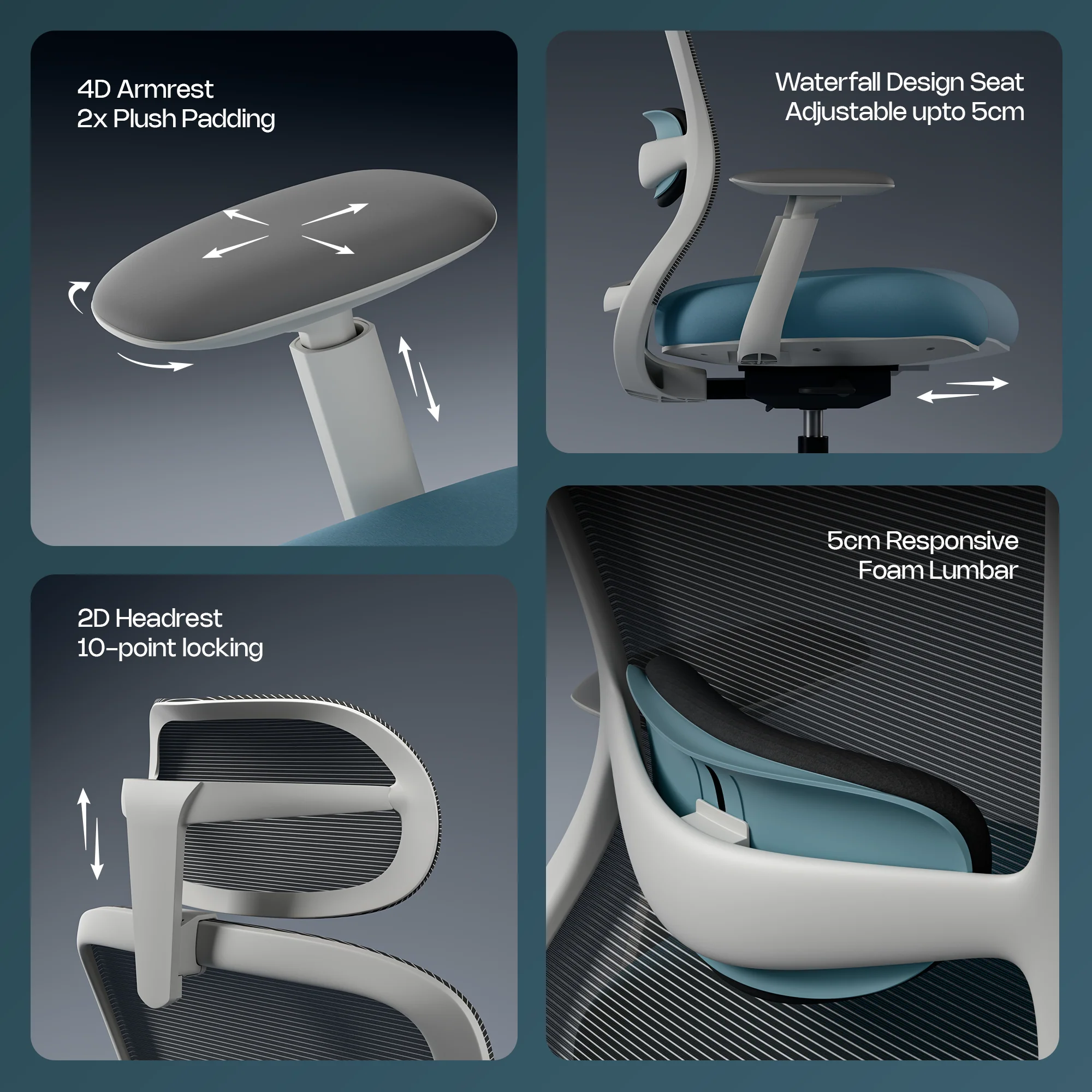 Green Soul Galaxy Ergonomic Office Chair - Image 17