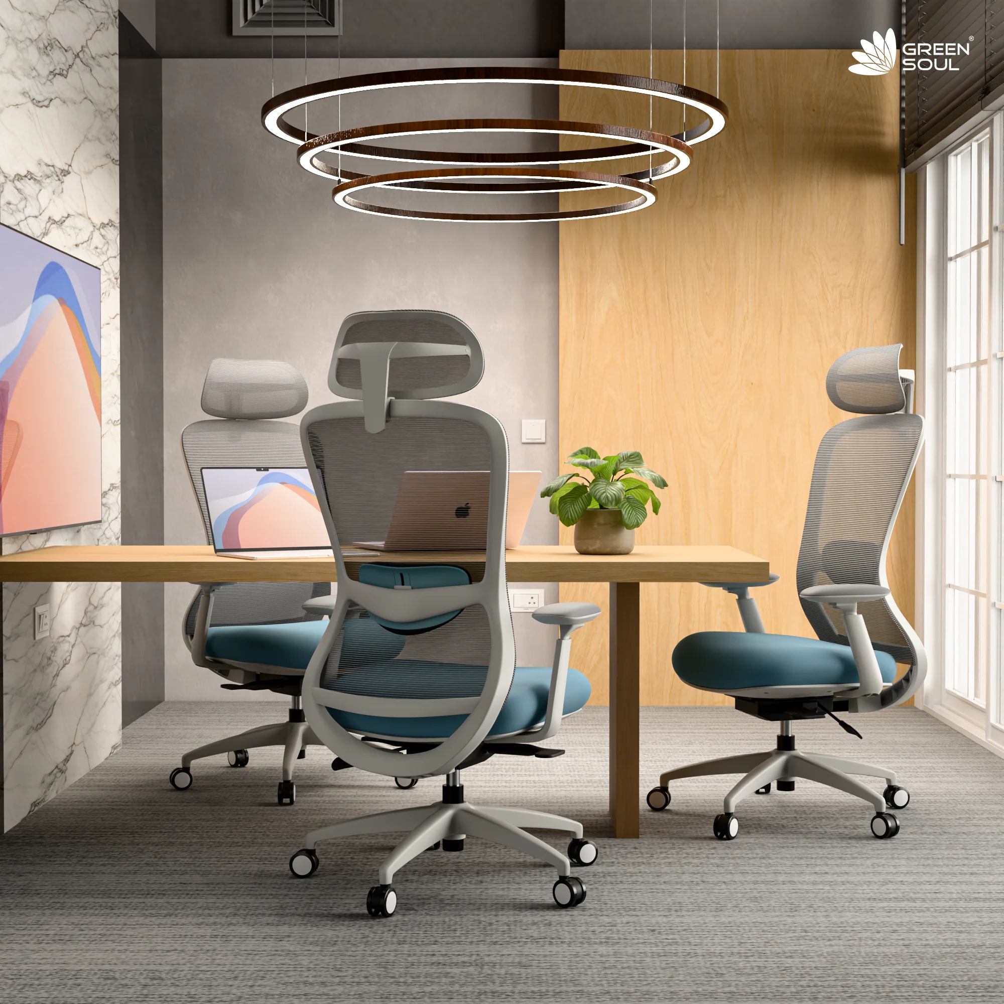 Green Soul Galaxy Ergonomic Office Chair - Image 20
