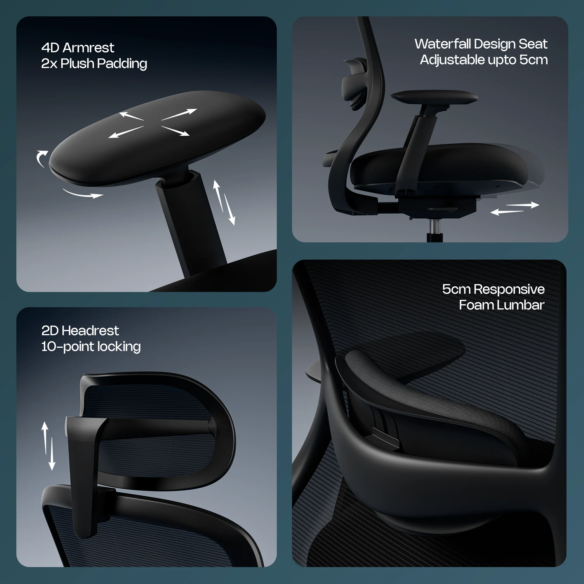 Green Soul Galaxy Ergonomic Office Chair - Image 28
