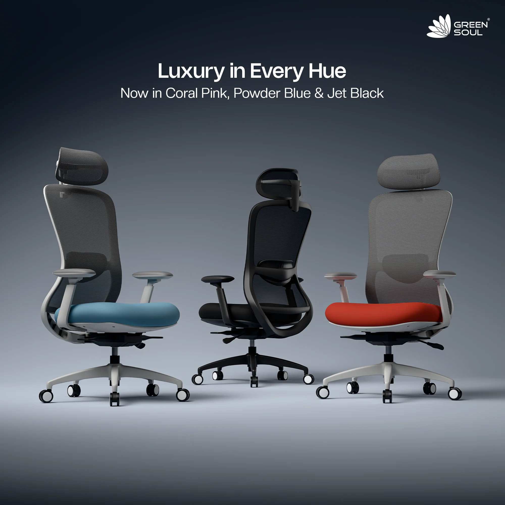 Green Soul Galaxy Ergonomic Office Chair - Image 36