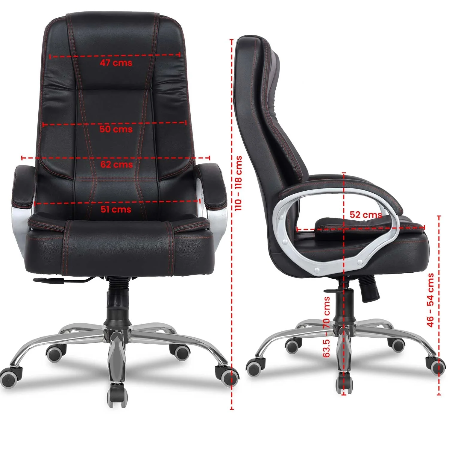 Green Soul Renewed Vienna High Back Executive Chair - Image 39