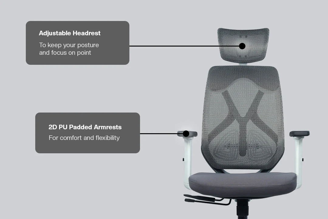 Green Soul Renewed Zodiac Pro High Back Mesh Office Chair - Image 4