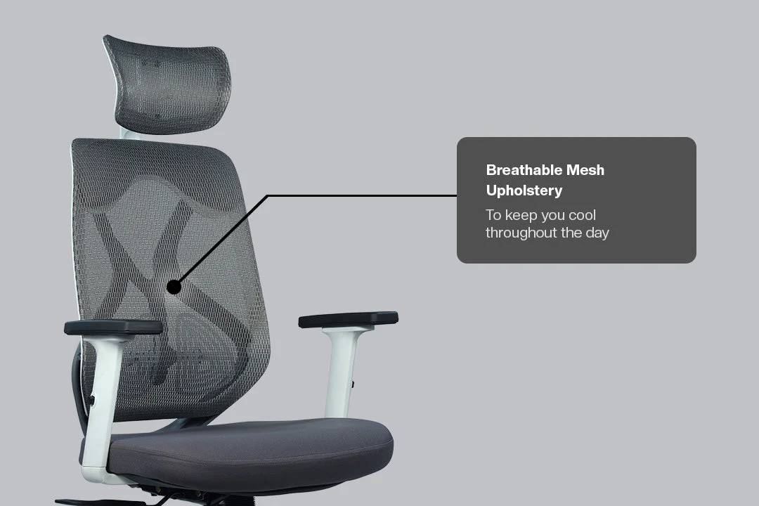 Green Soul Renewed Zodiac Pro High Back Mesh Office Chair - Image 5