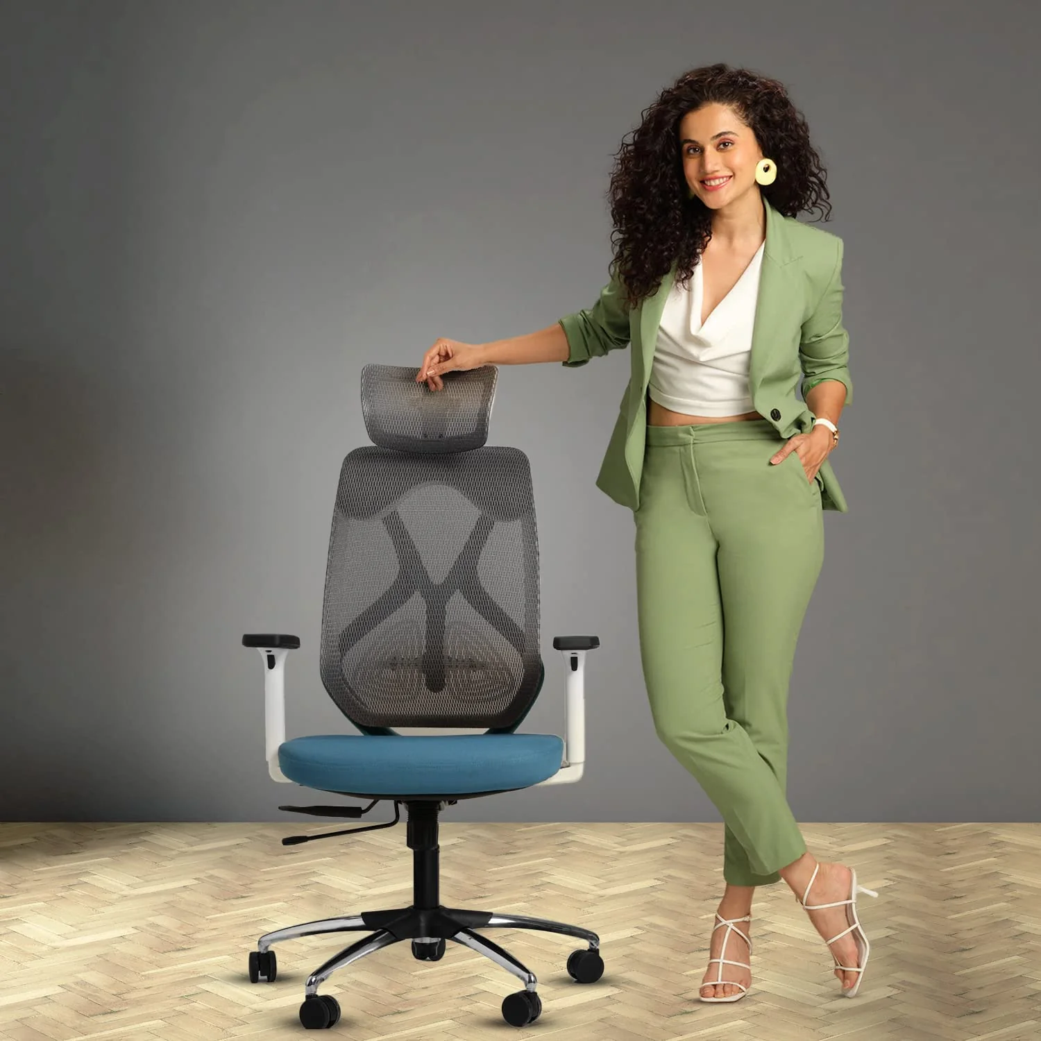 Green Soul Renewed Zodiac Pro High Back Mesh Office Chair - Image 9
