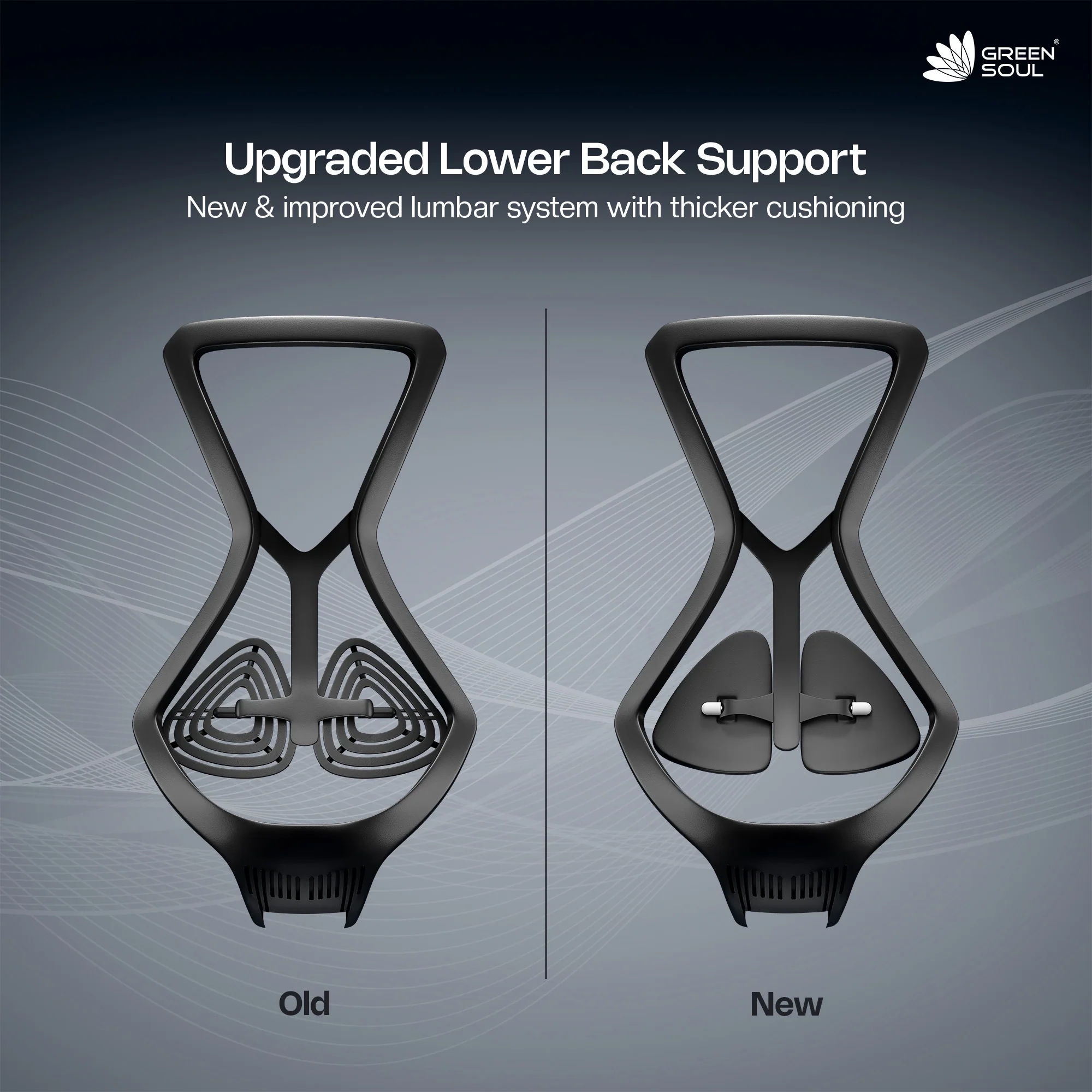 Green Soul Zodiac Superb with Upgraded Cushioned Lumbar Intelli-Adapt Recline Office Chair - Image 10