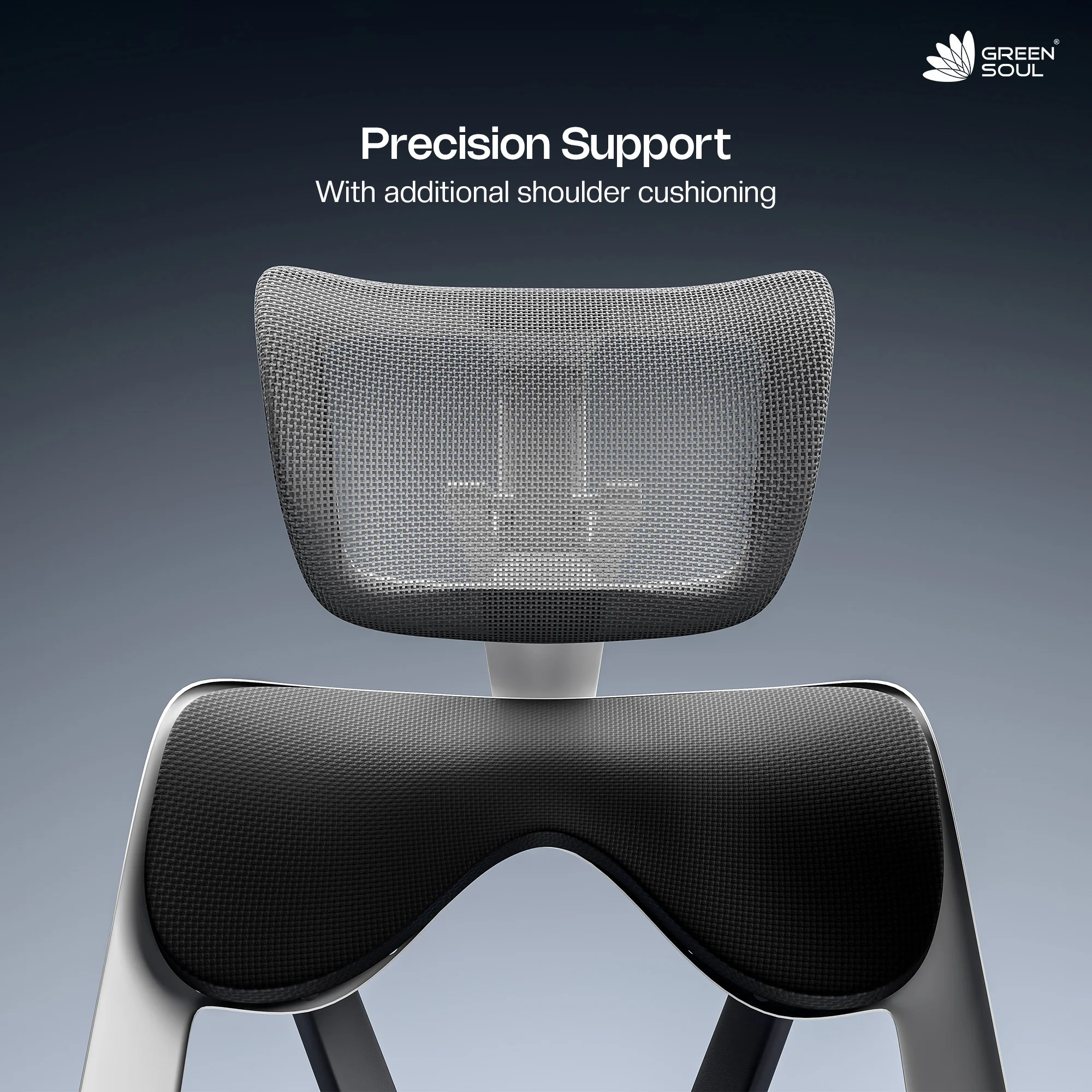 Green Soul Zodiac Superb with Upgraded Cushioned Lumbar Intelli-Adapt Recline Office Chair - Image 16