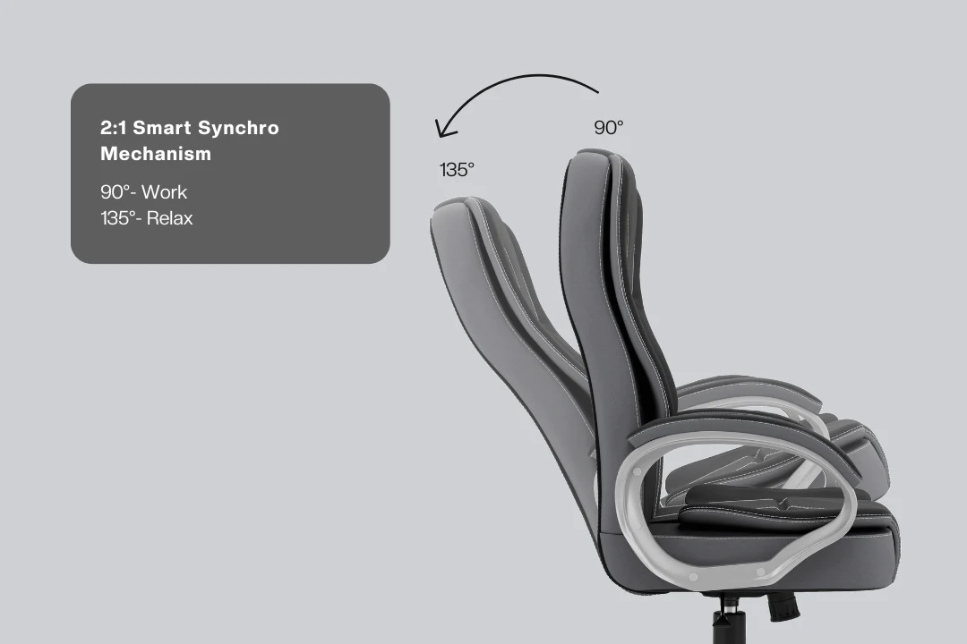 Green Soul Vienna Fabric Executive Chair - Image 13