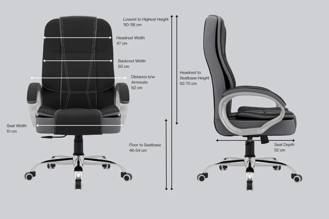 Green Soul Vienna Fabric Executive Chair - Image 14