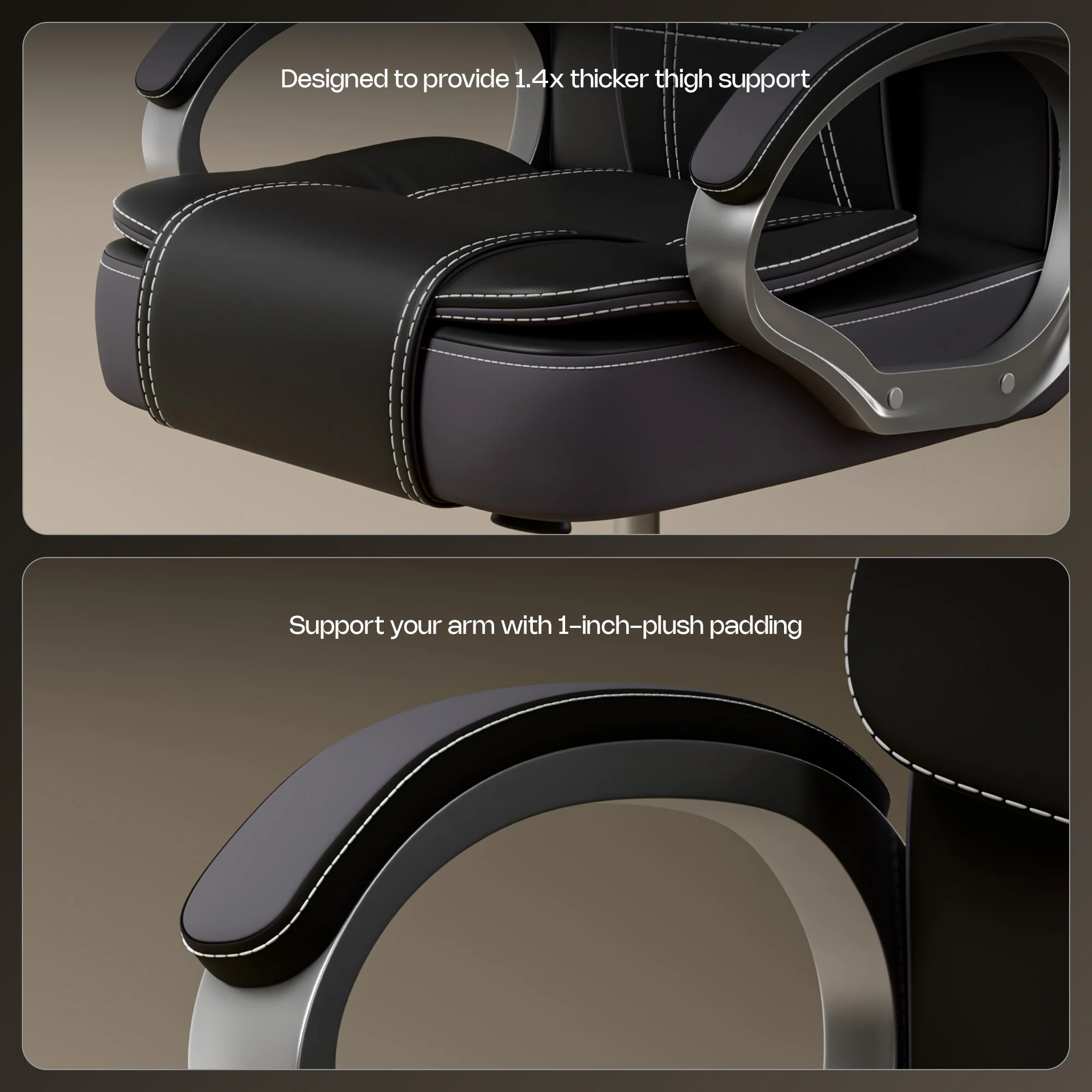 Green Soul Vienna Fabric Executive Chair - Image 39