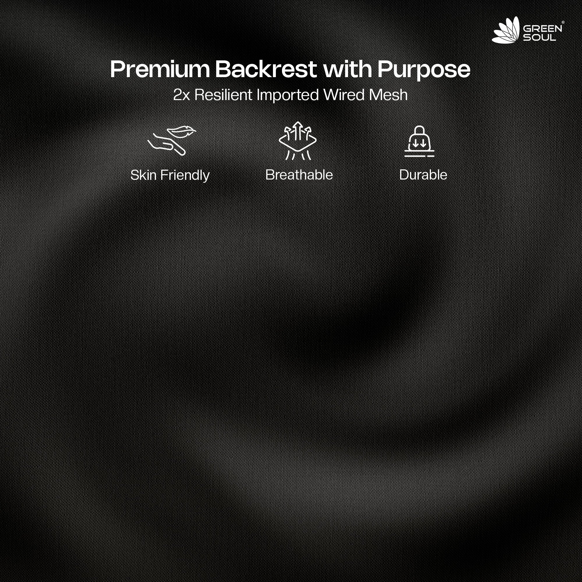 Green Soul Vienna Fabric Executive Chair - Image 43